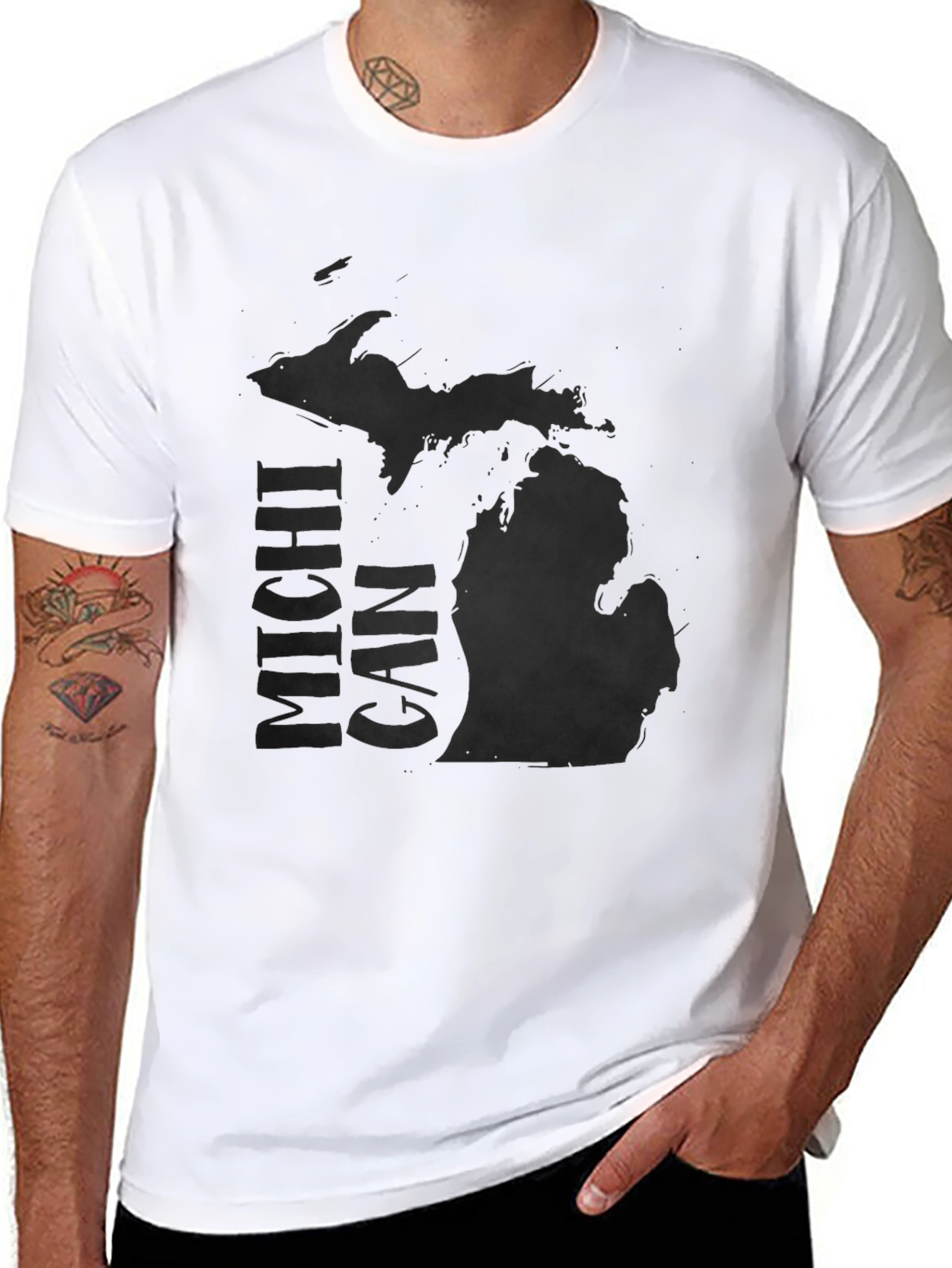 Michigan Graphic T-Shirt - State Pride Tee