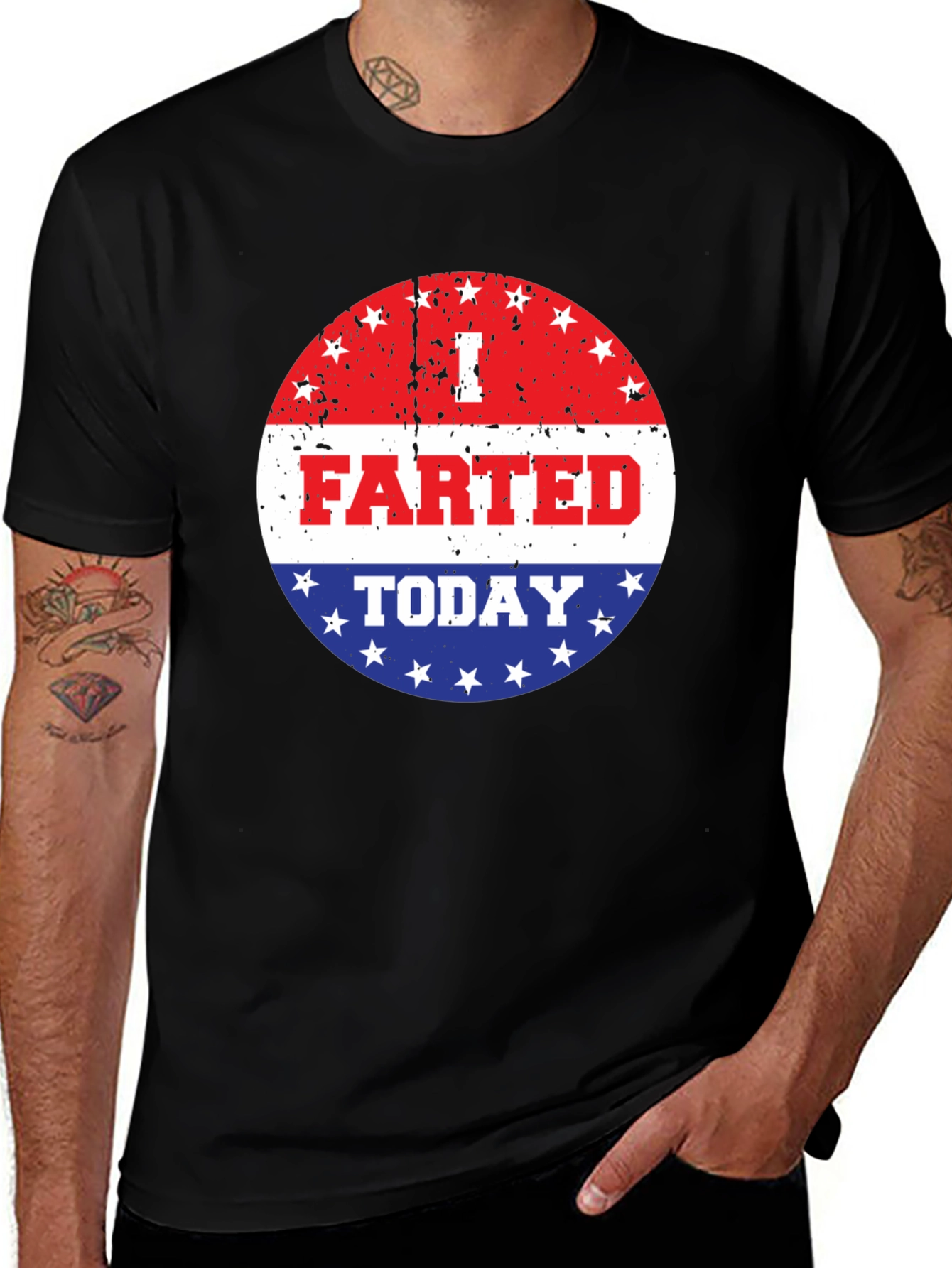 I Farted Today Graphic T-Shirt - Funny Slogan Tee