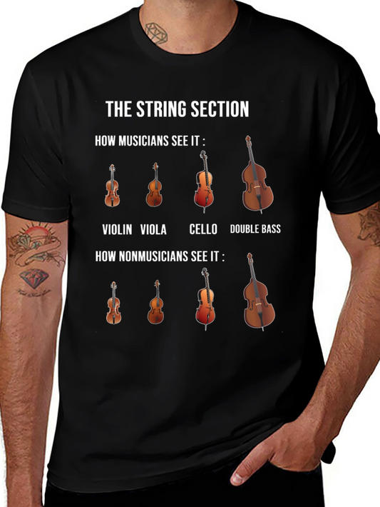 The String Section Musician T-Shirt