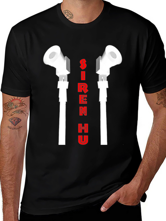 Siren Head T-Shirt - Black Graphic Tee