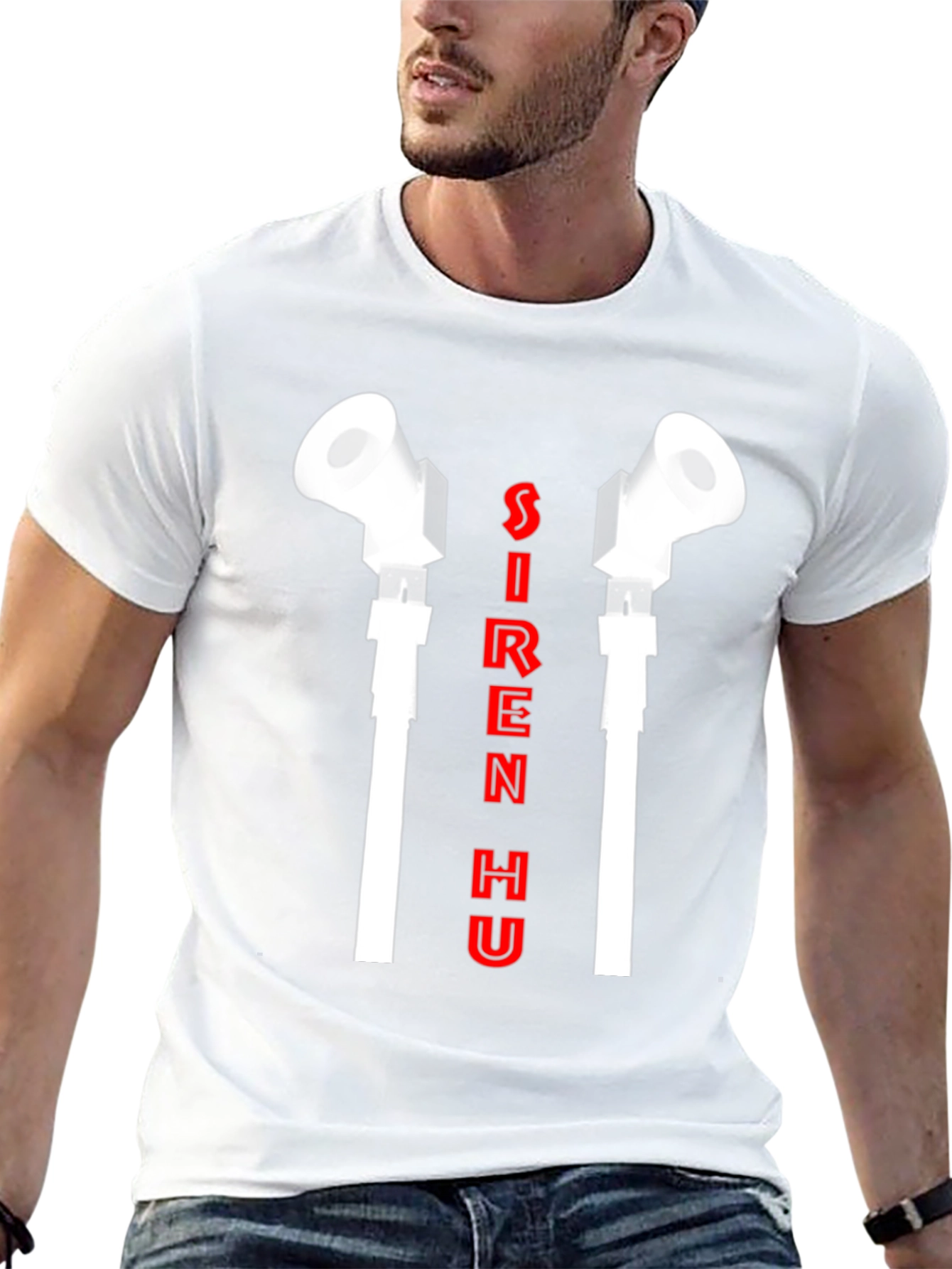 Siren Head T-Shirt - Black Graphic Tee
