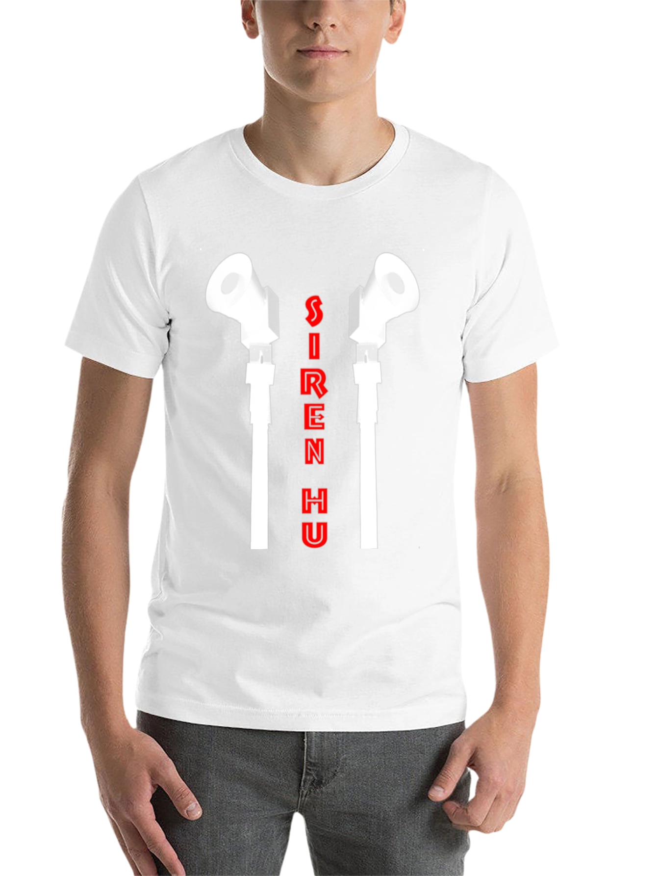 Siren Head T-Shirt - Black Graphic Tee