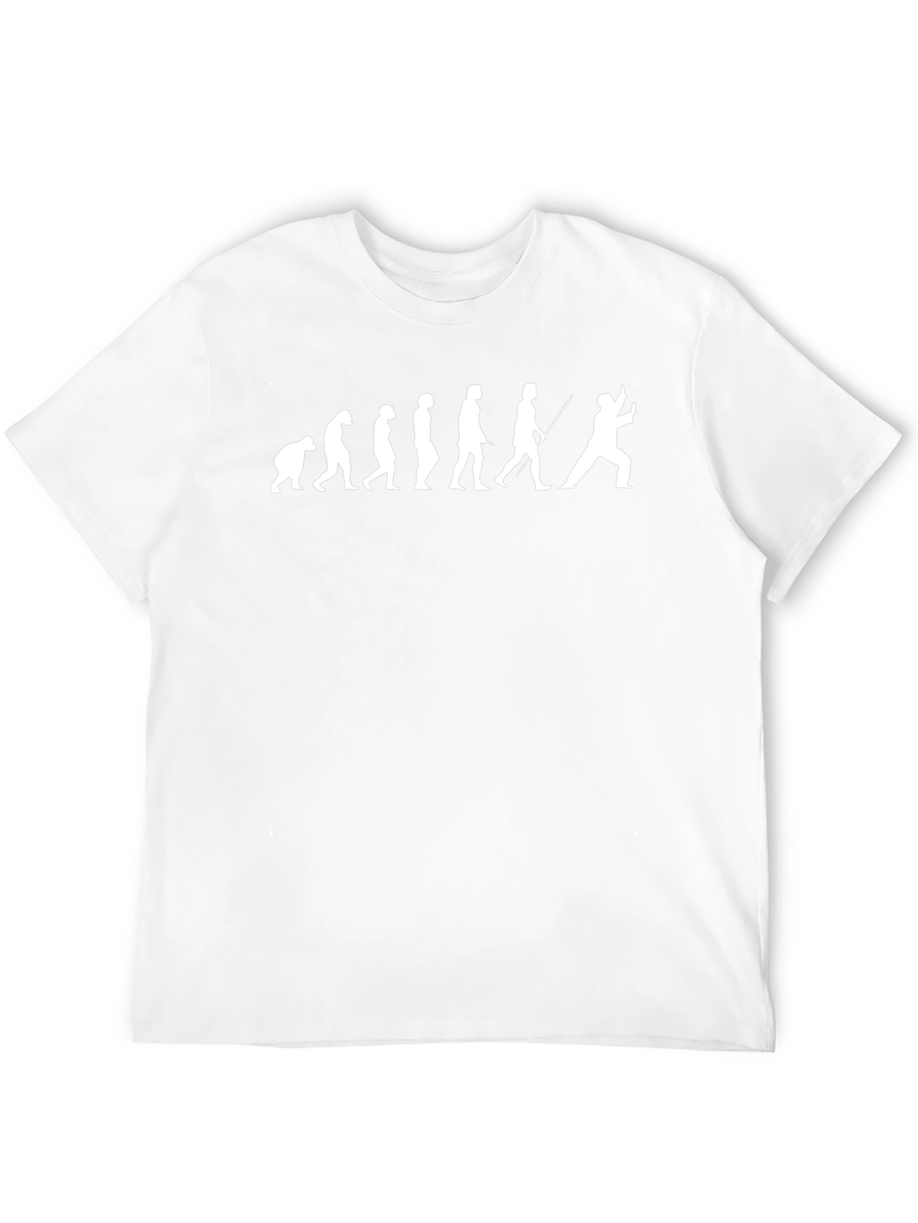 Fencing Evolution T-Shirt - Black