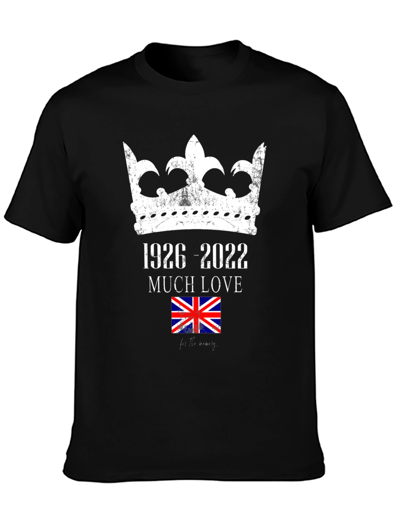 Queen Elizabeth II Tribute T-Shirt 1926-2022