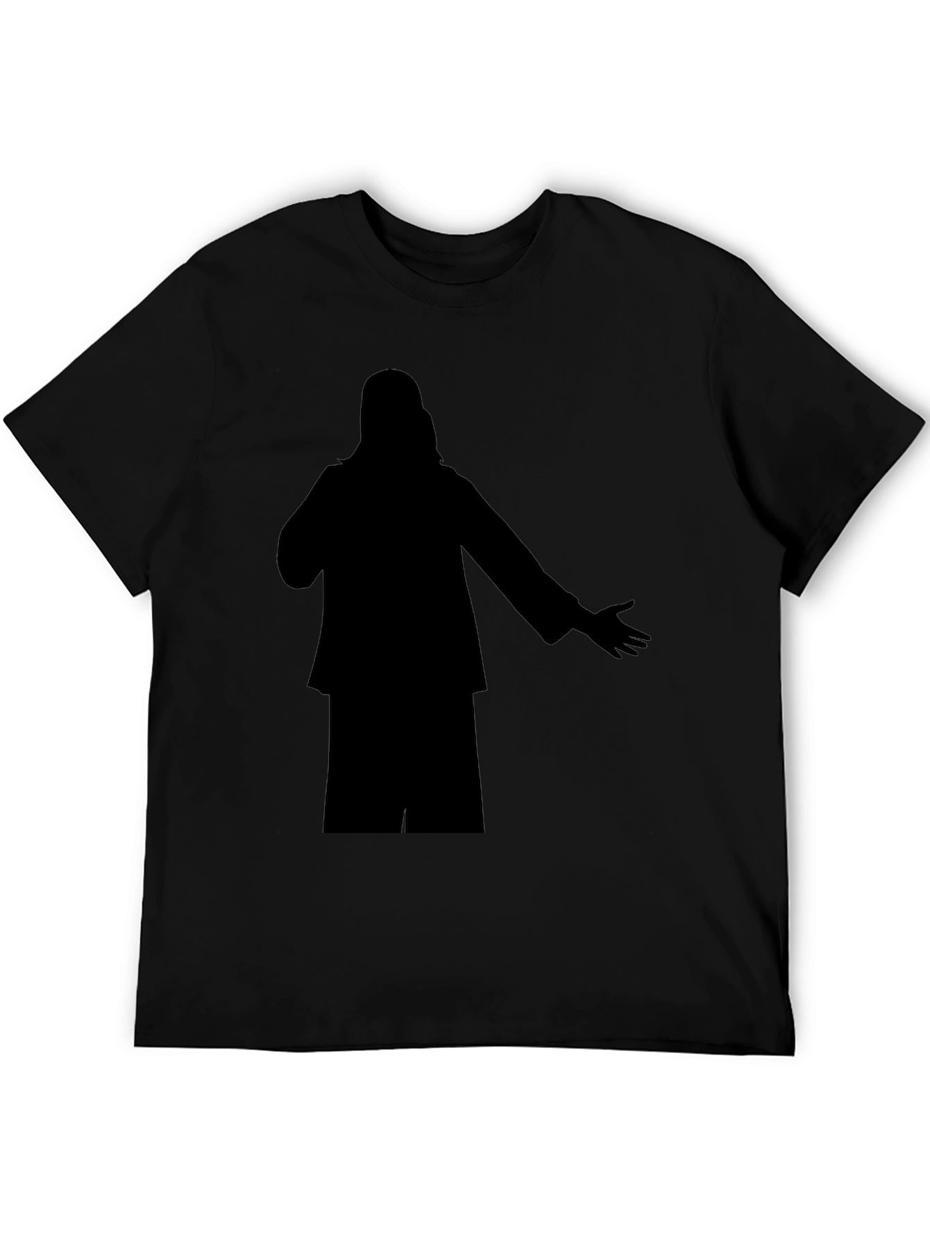 Silhouette Graphic Black T-Shirt