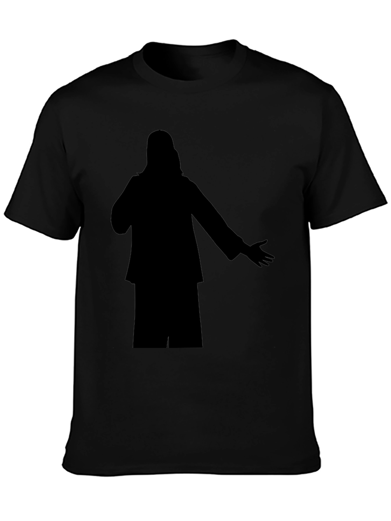 Silhouette Graphic Black T-Shirt
