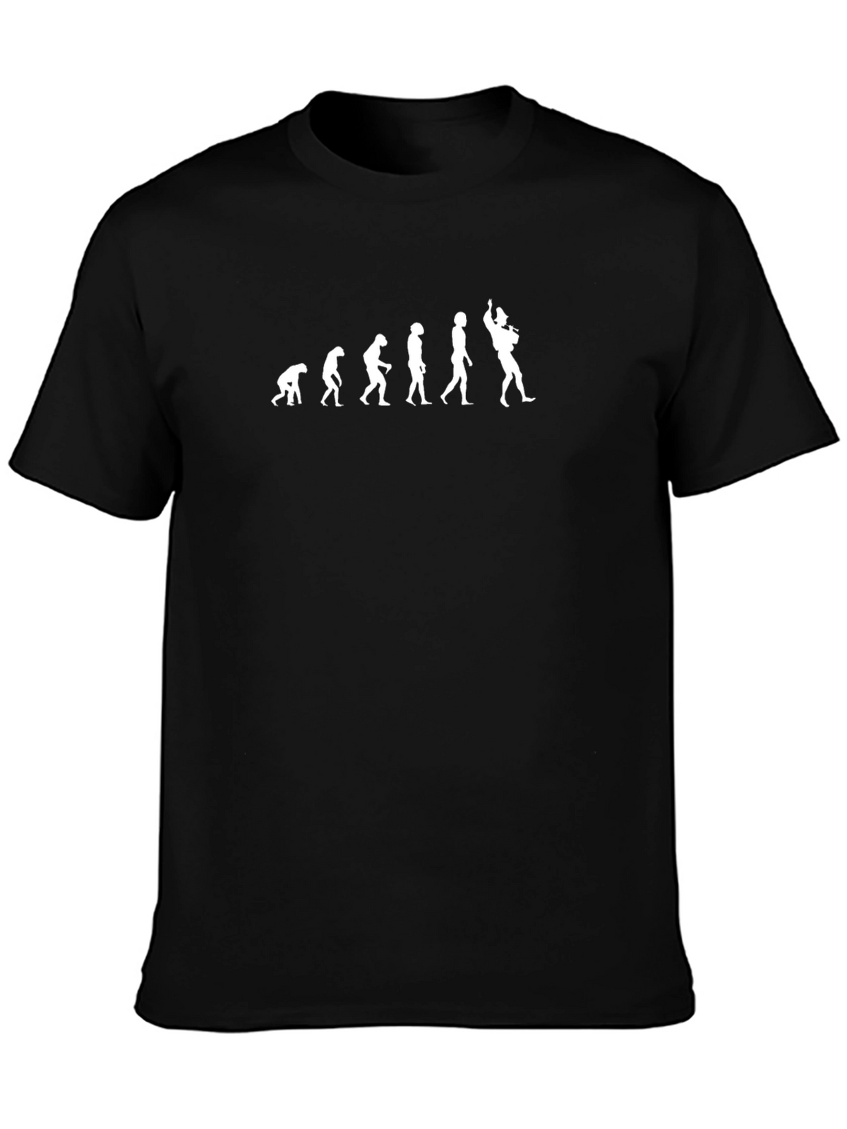 Evolution of Rock Black T-Shirt