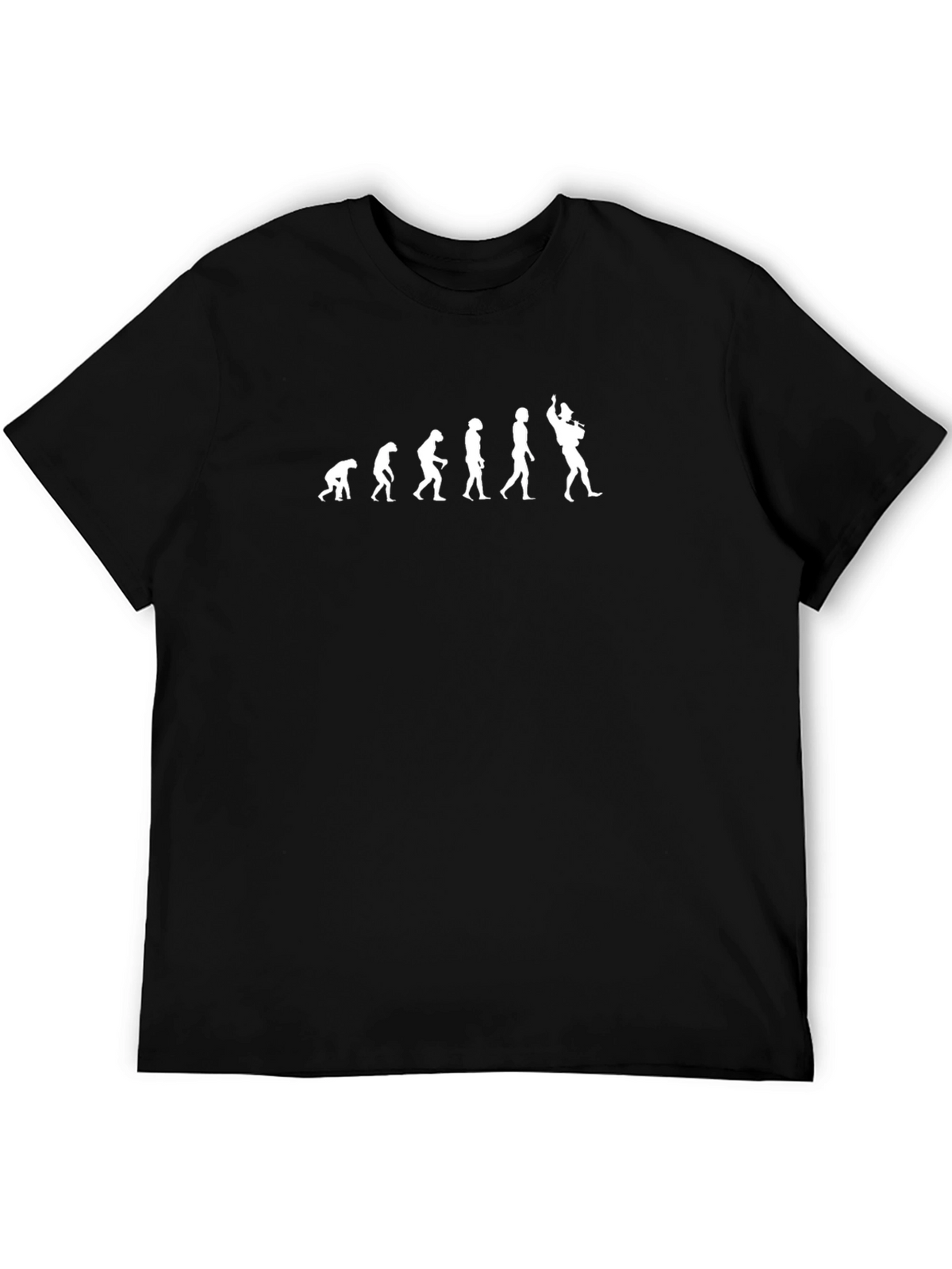 Evolution of Rock Black T-Shirt
