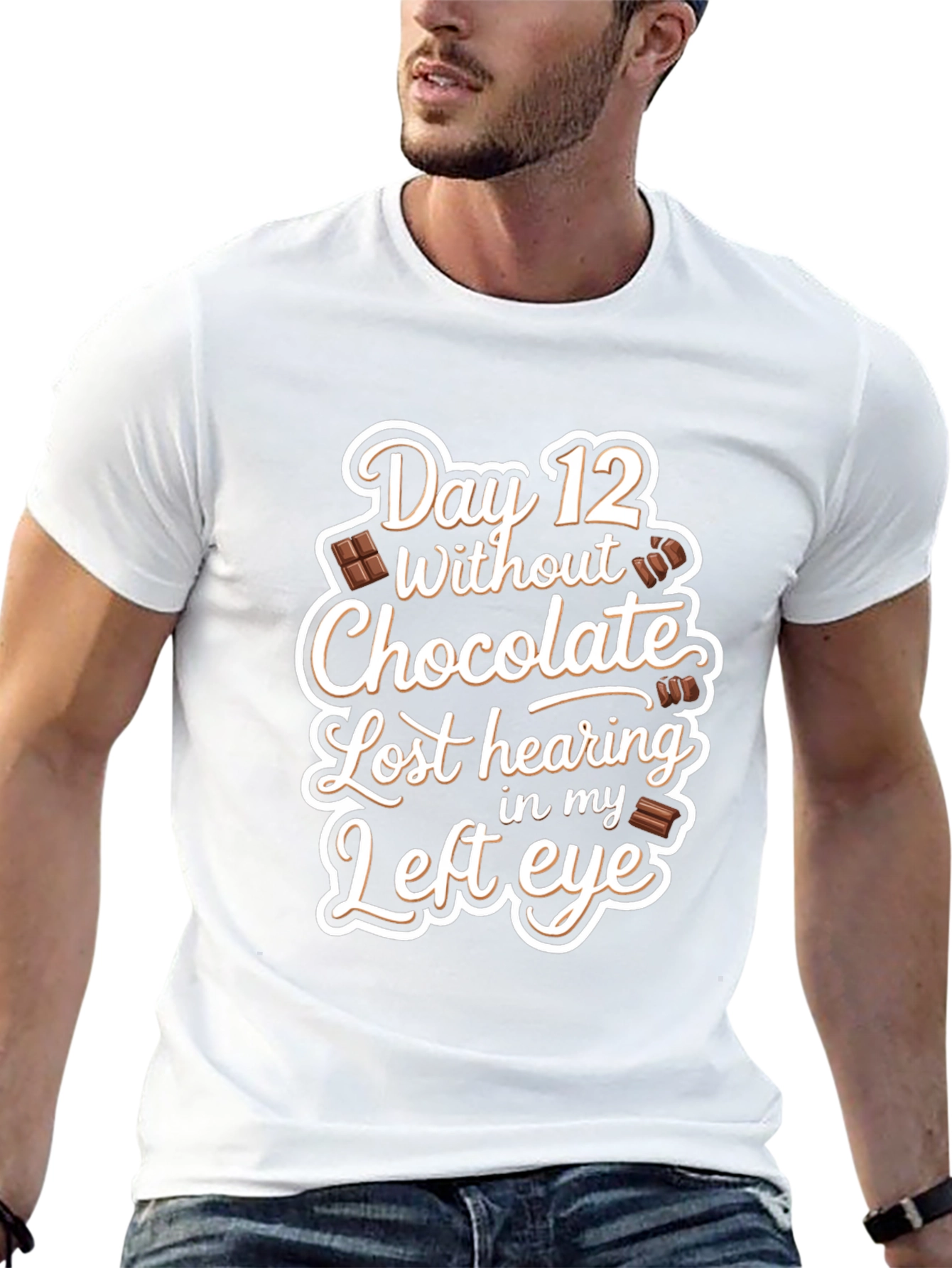 Funny Chocolate Withdrawal T-Shirt - Day 12