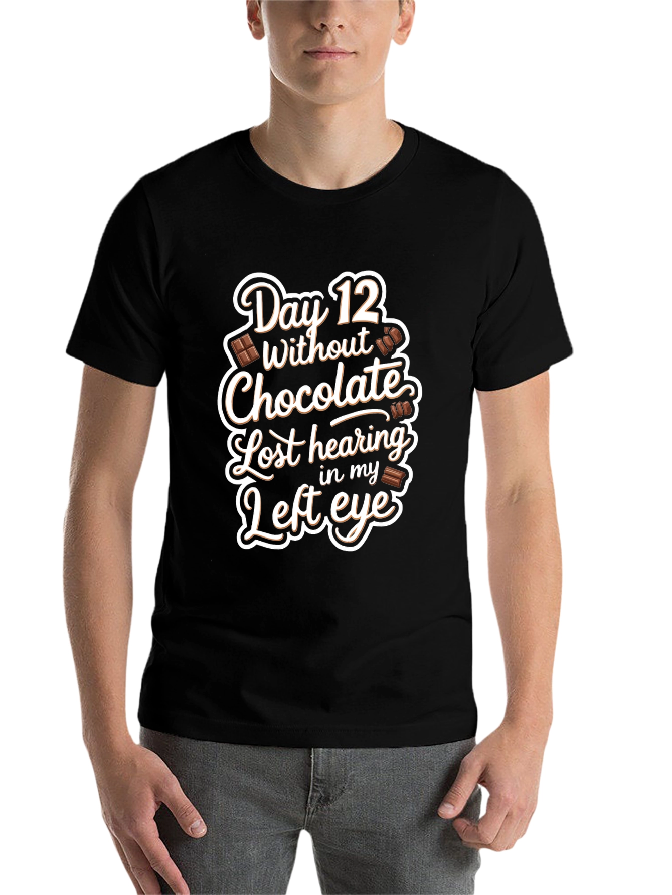 Funny Chocolate Withdrawal T-Shirt - Day 12