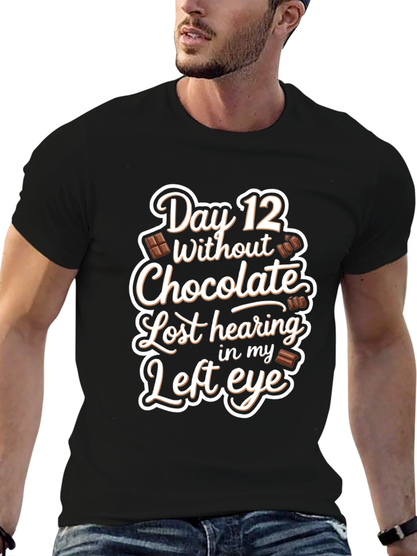 Funny Chocolate Withdrawal T-Shirt - Day 12