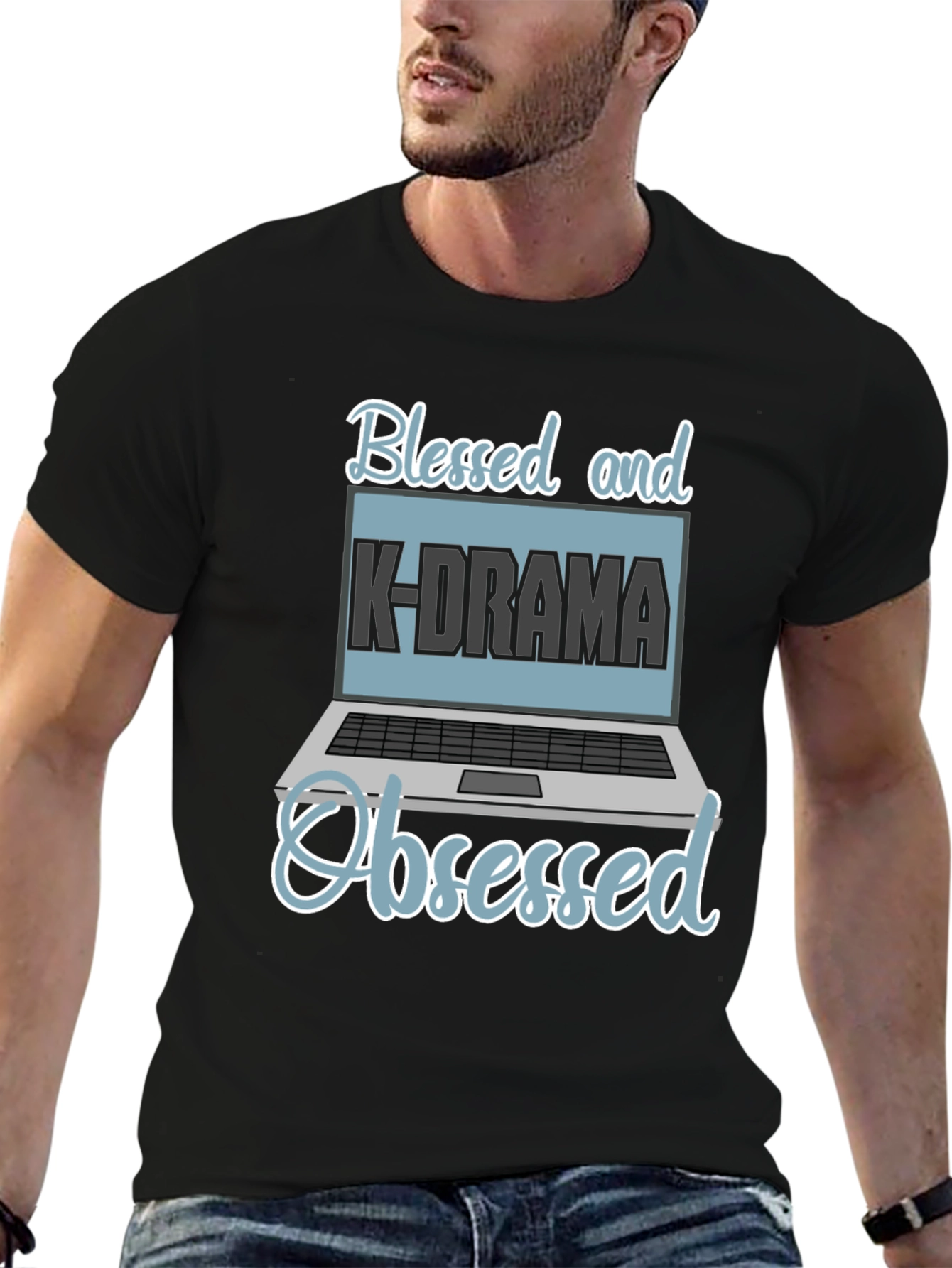 Blessed and K-Drama Obsessed T-Shirt
