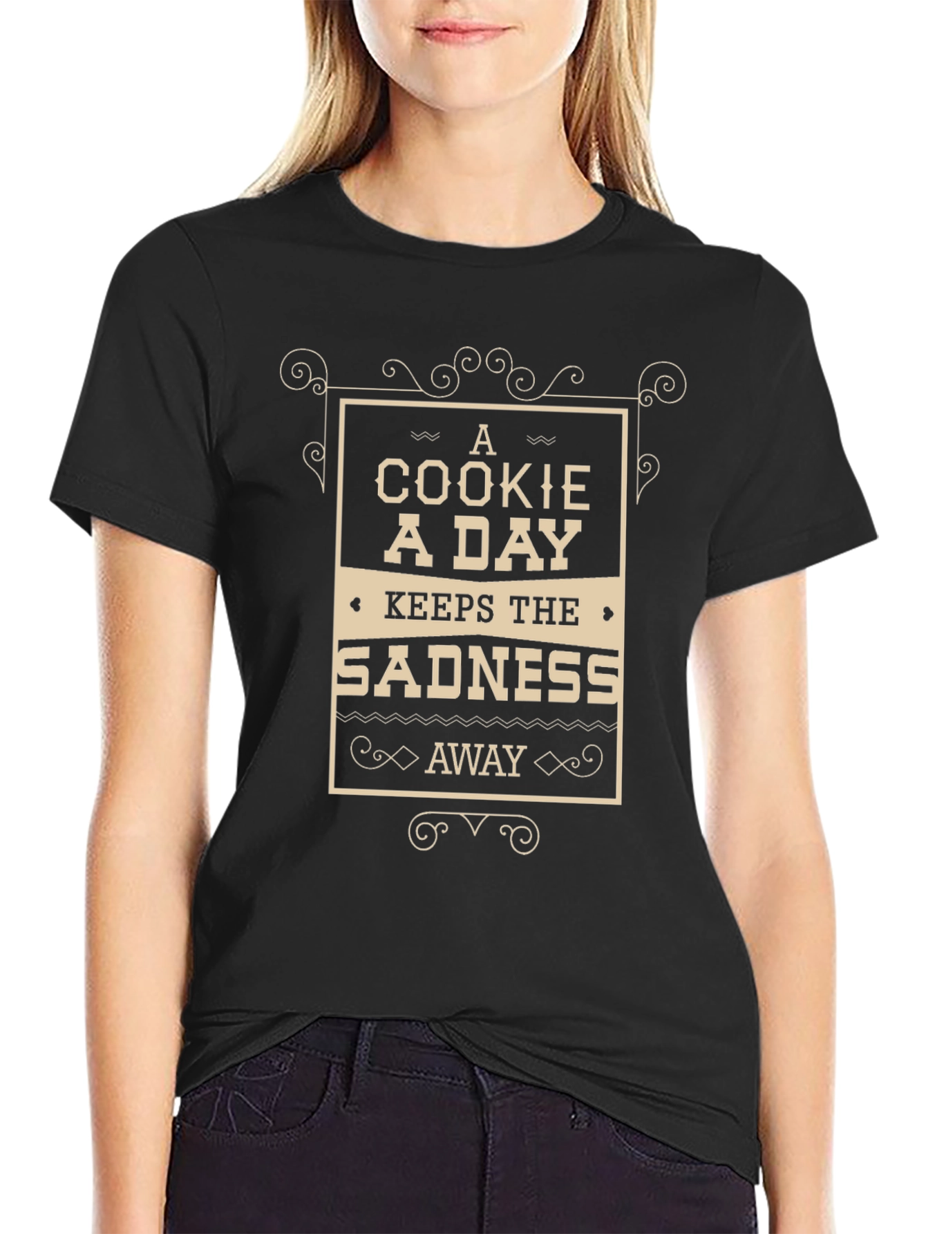 Cookie A Day Keeps Sadness Away T-Shirt