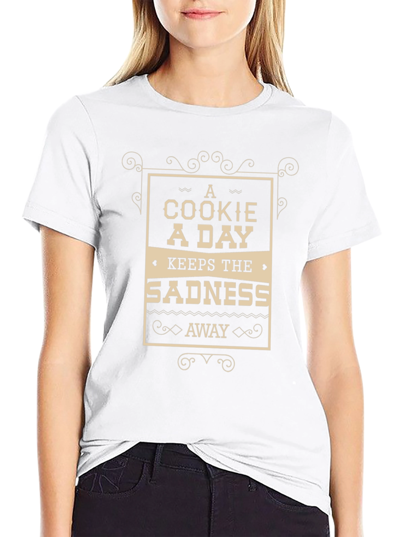 Cookie A Day Keeps Sadness Away T-Shirt