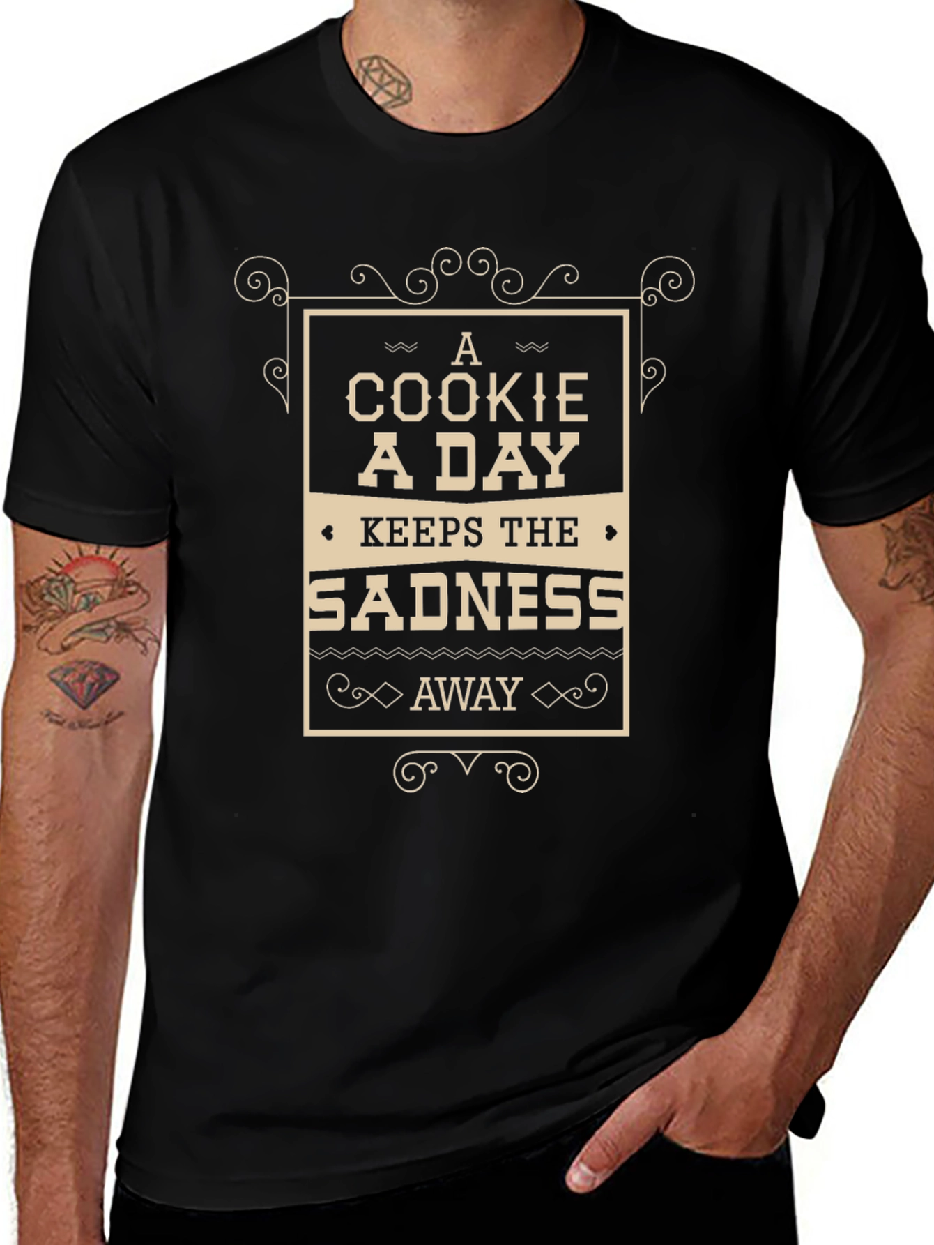 Cookie A Day Keeps Sadness Away T-Shirt