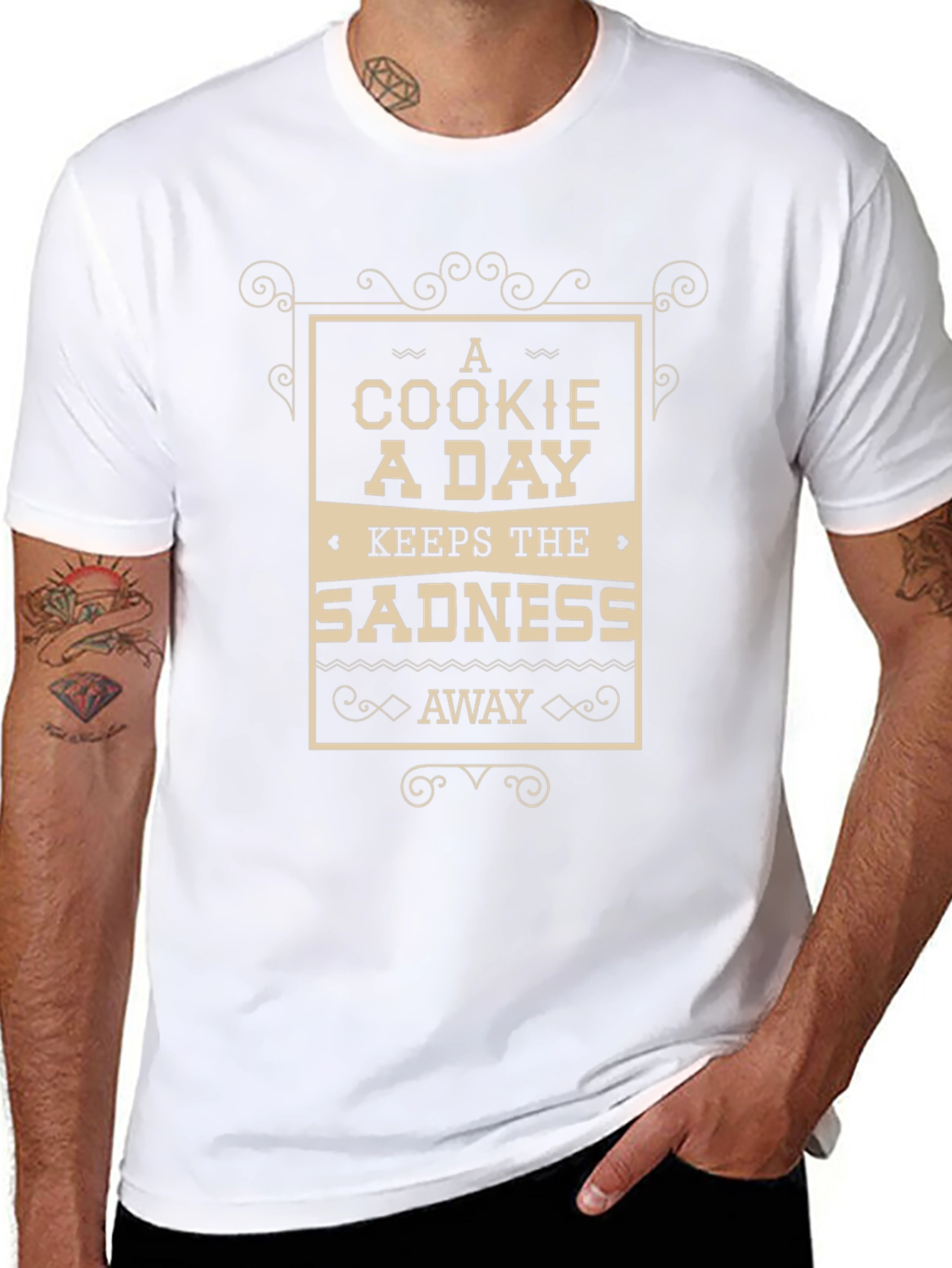Cookie A Day Keeps Sadness Away T-Shirt