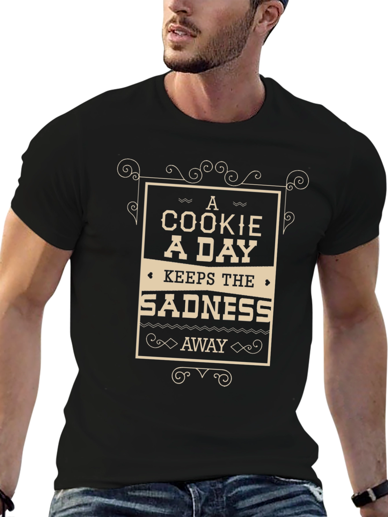 Cookie A Day Keeps Sadness Away T-Shirt