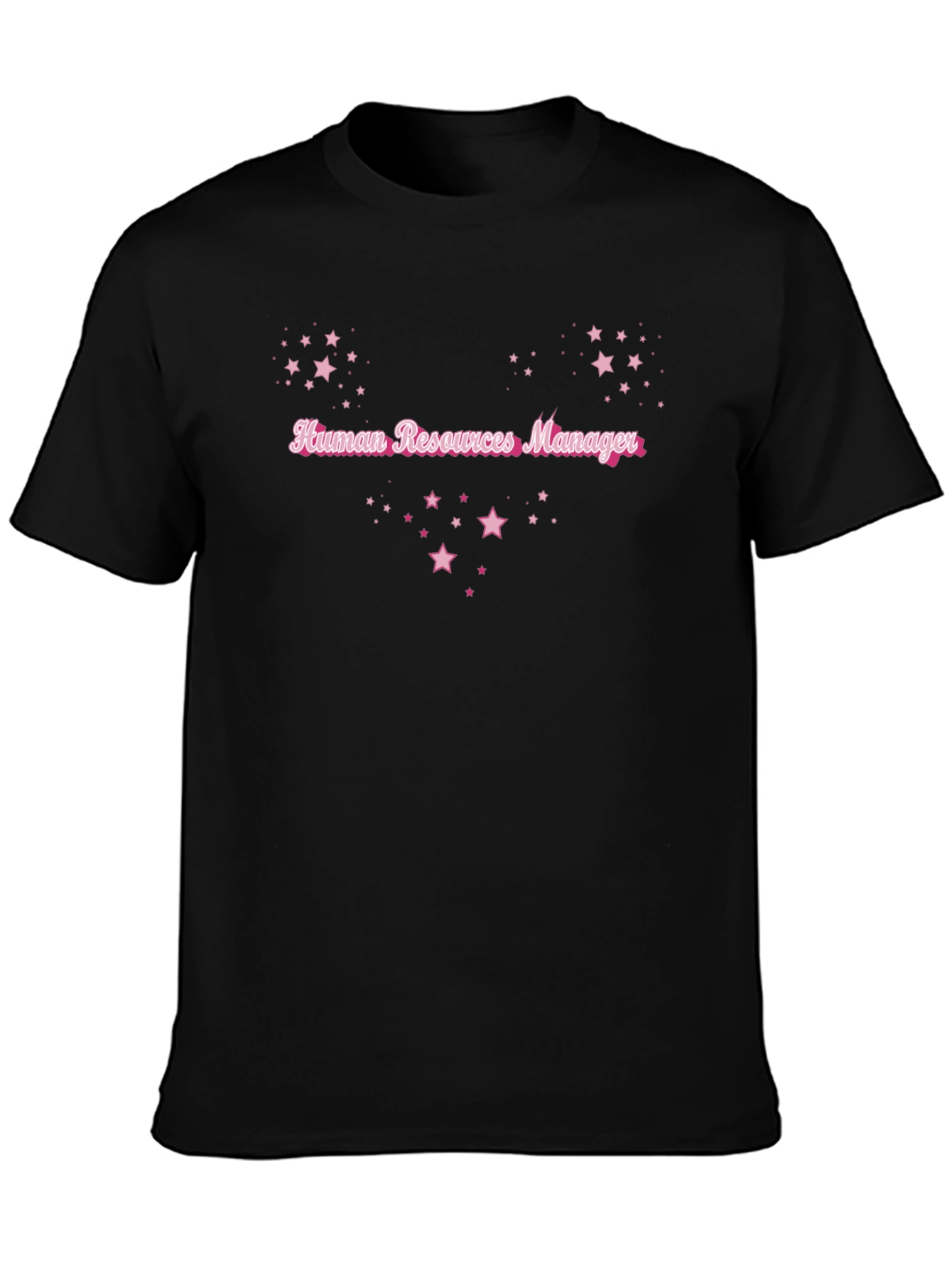 HR Manager Starry T-Shirt - Black