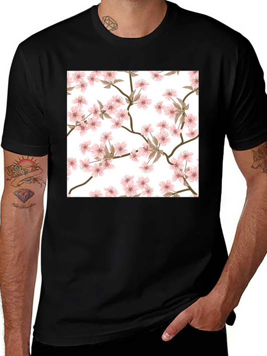 Cherry Blossom T-Shirt - Floral Design