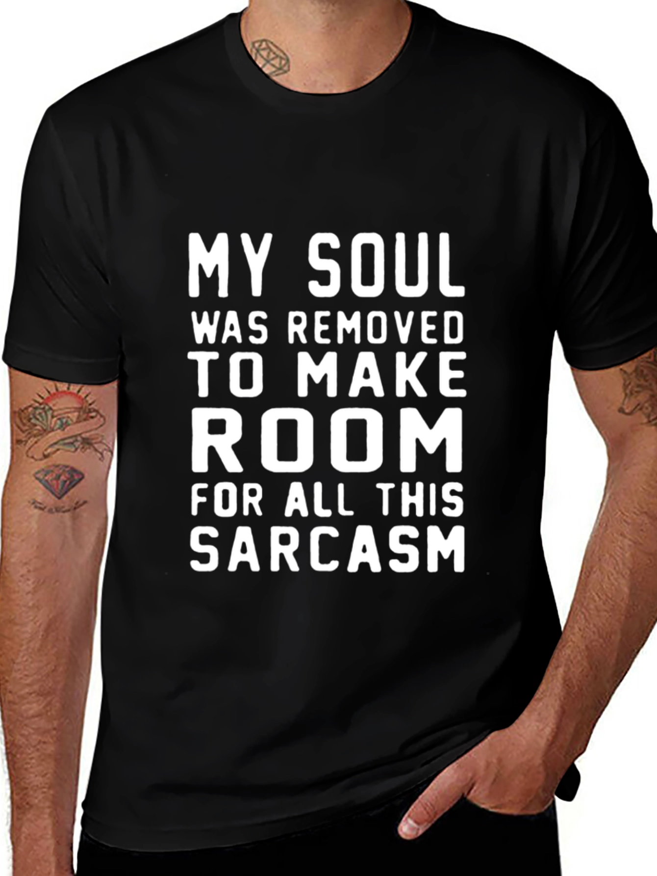 Sarcastic Humor T-Shirt - My Soul Removed