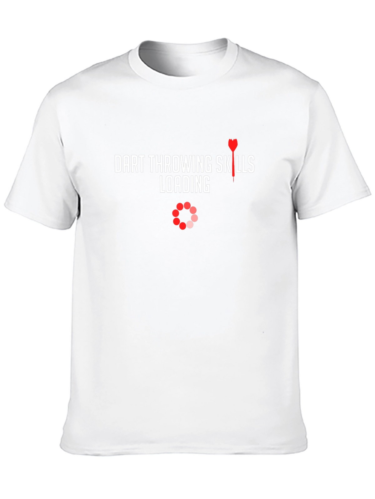 Dart Throwing Skills Loading T-Shirt - Black