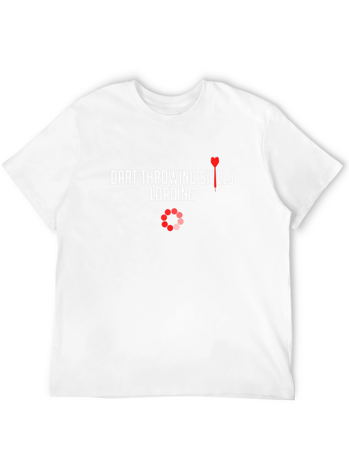 Dart Throwing Skills Loading T-Shirt - Black
