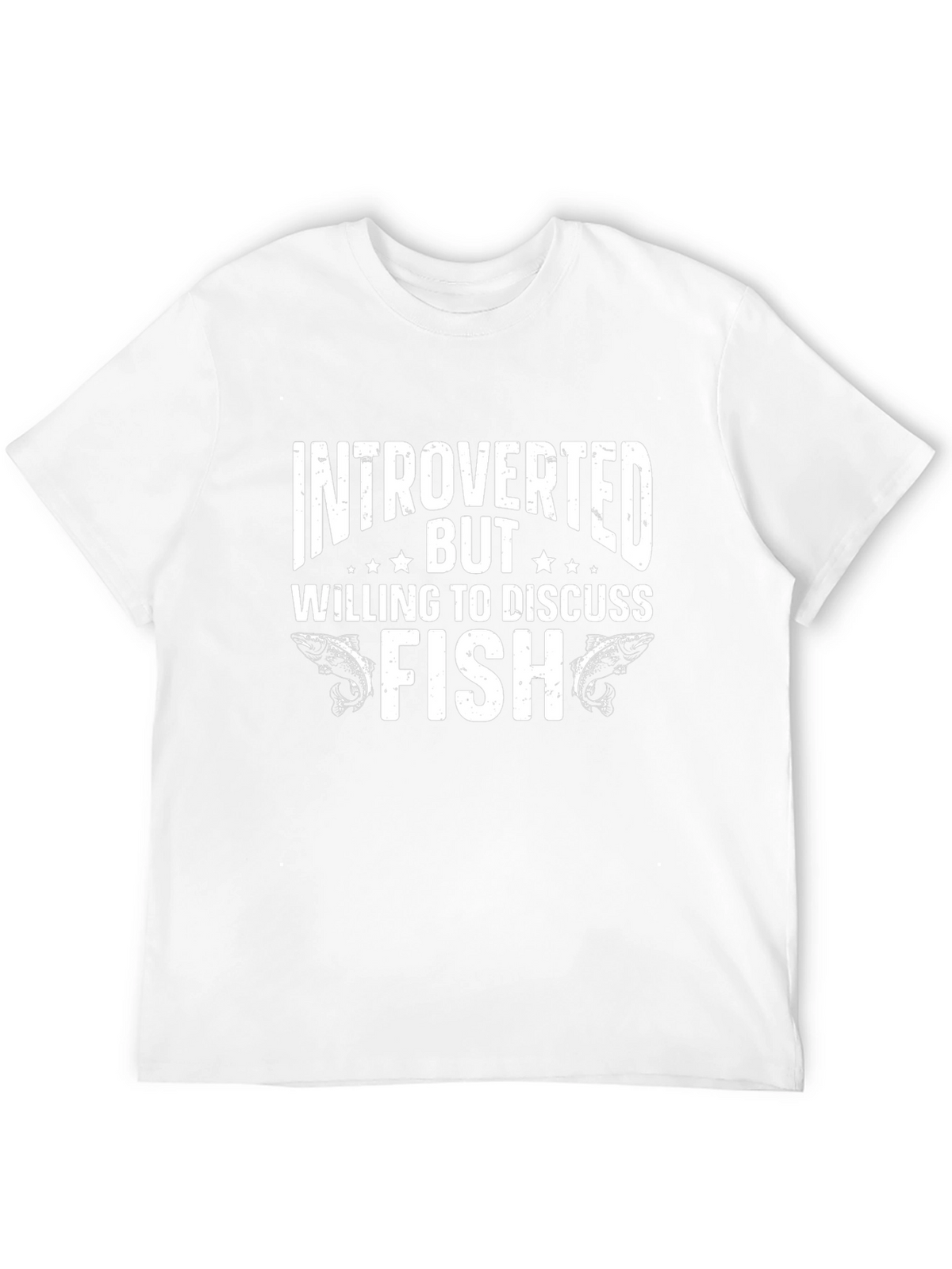 Introverted But Willing To Discuss Fish Graphic T-Shirt