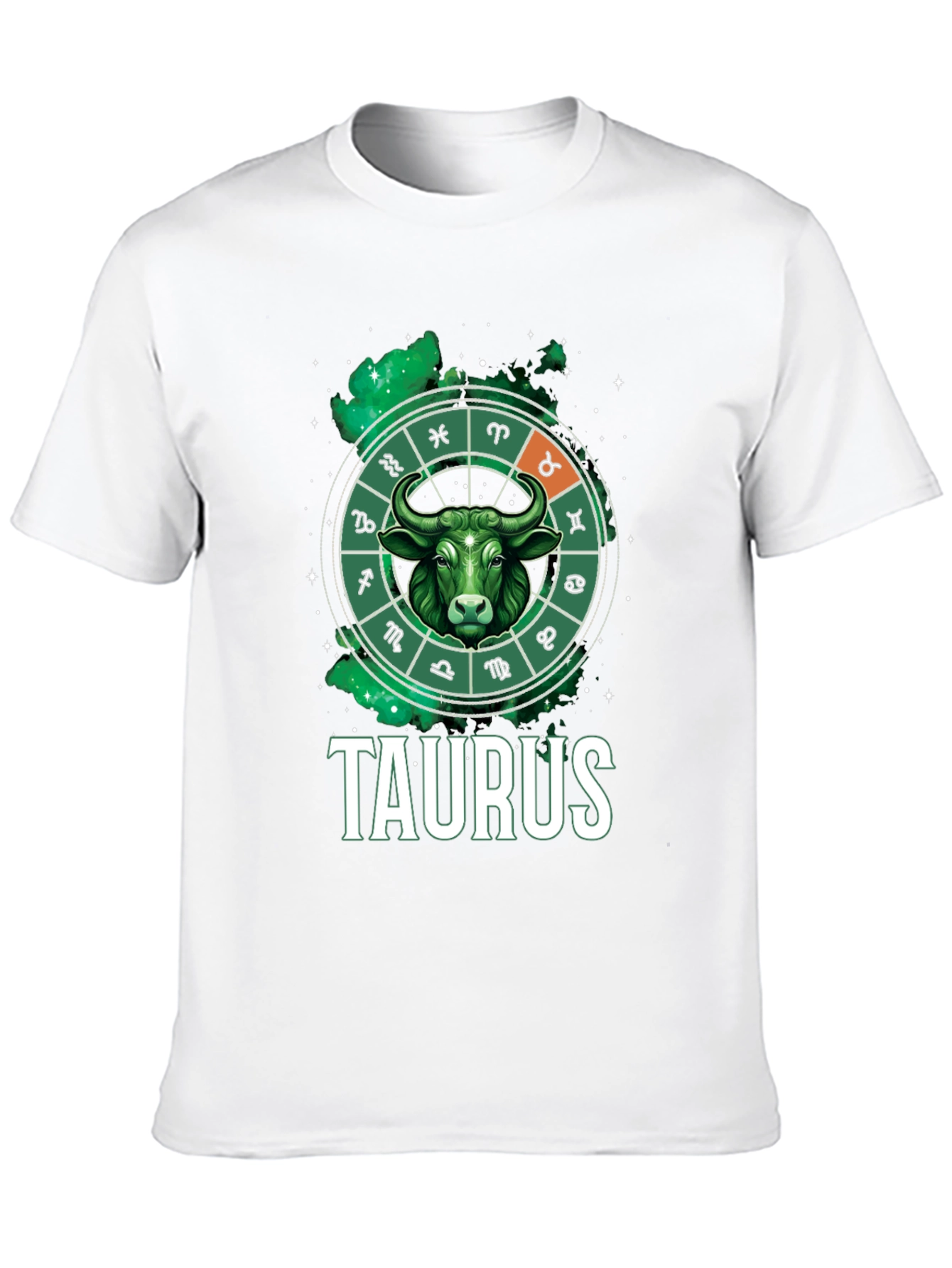 Taurus Zodiac Graphic Tee - Bull Sign T-Shirt