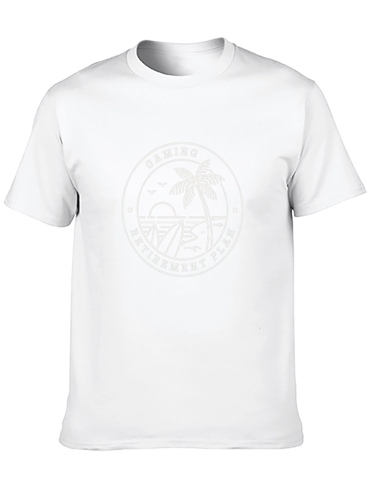 Gaming Retirement Plan Graphic T-Shirt