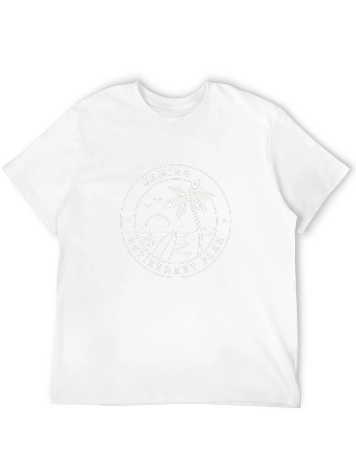 Gaming Retirement Plan Graphic T-Shirt