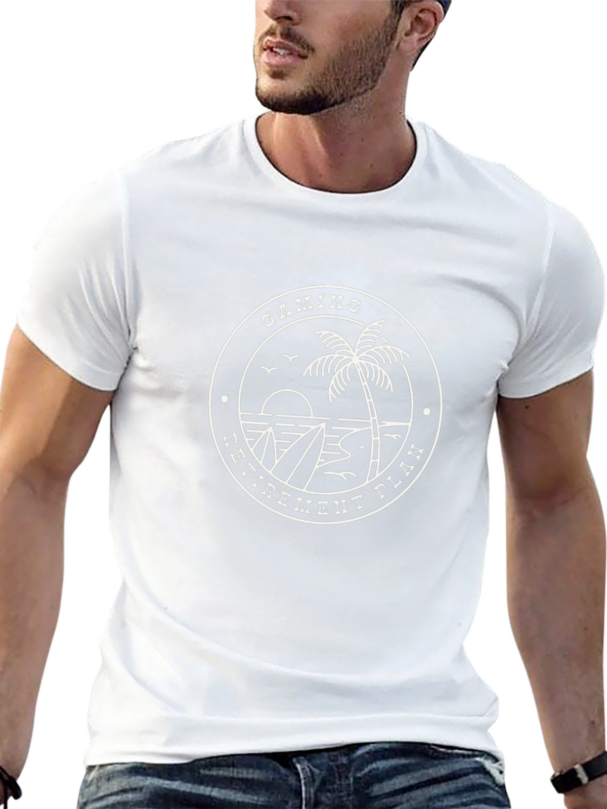 Gaming Retirement Plan Graphic T-Shirt