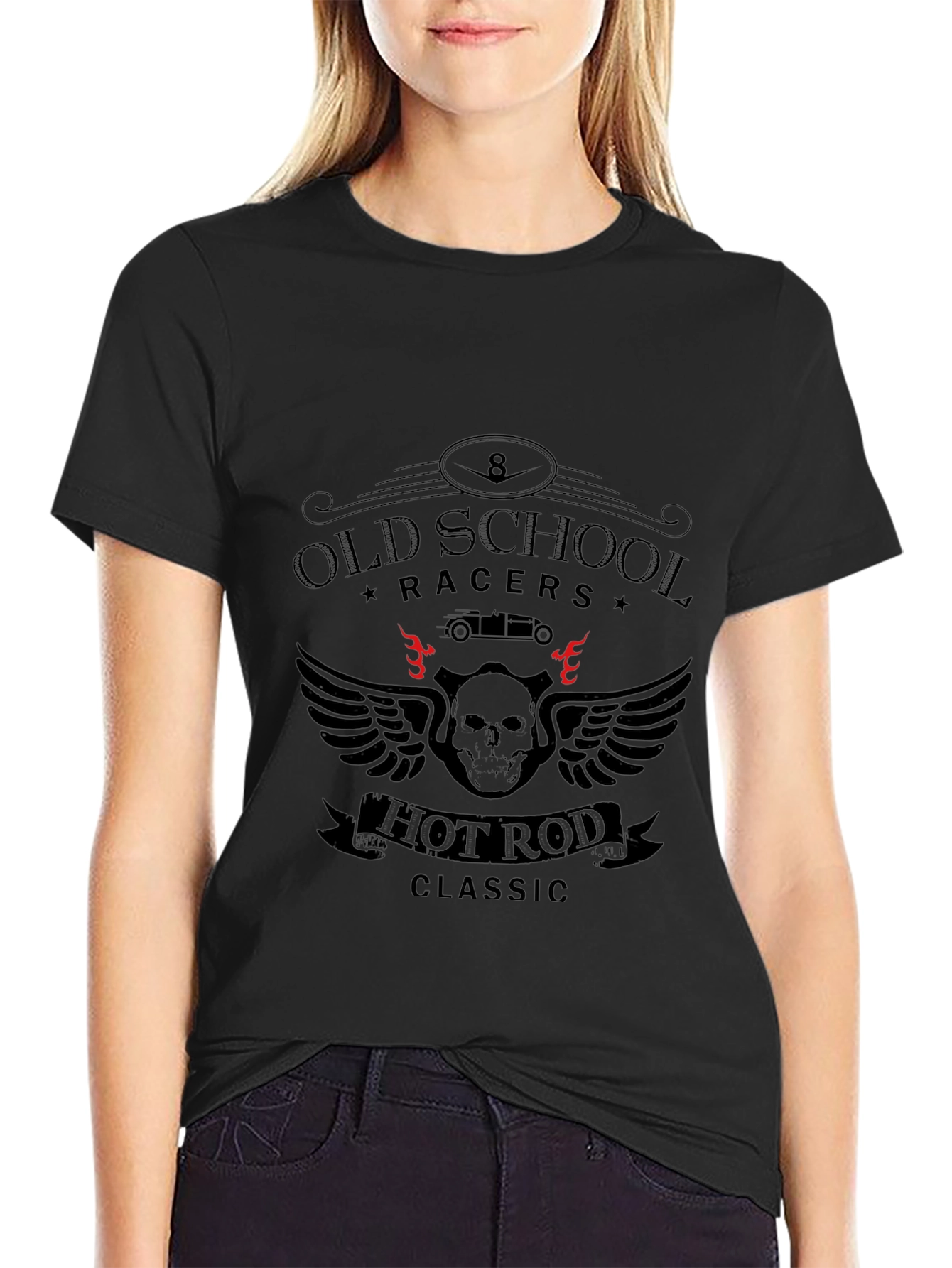 Old School Racers Hot Rod Classic T-Shirt