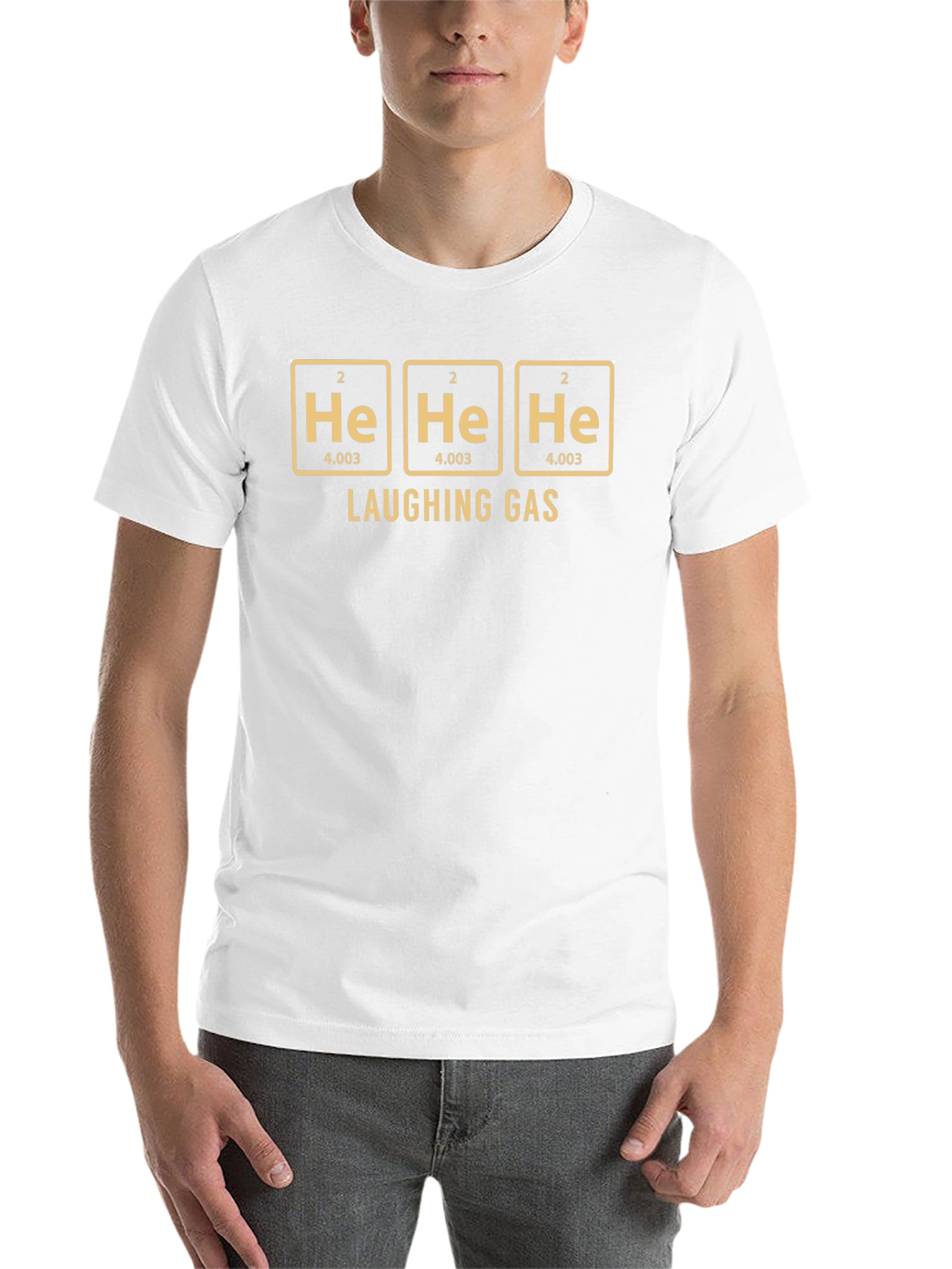 Laughing Gas Science T-Shirt Helium Chemistry Tee
