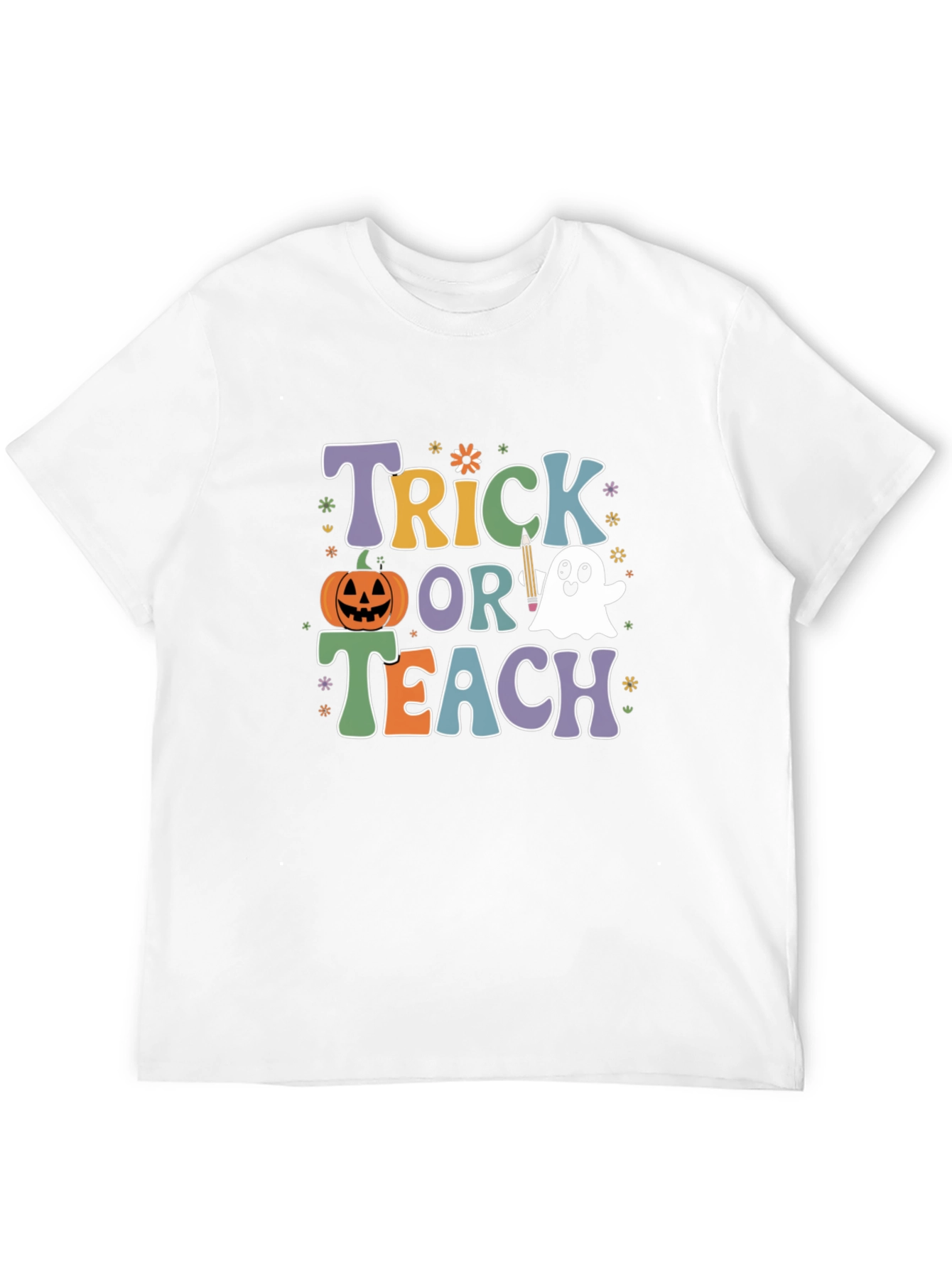 Trick or Teach Halloween Teacher T-Shirt