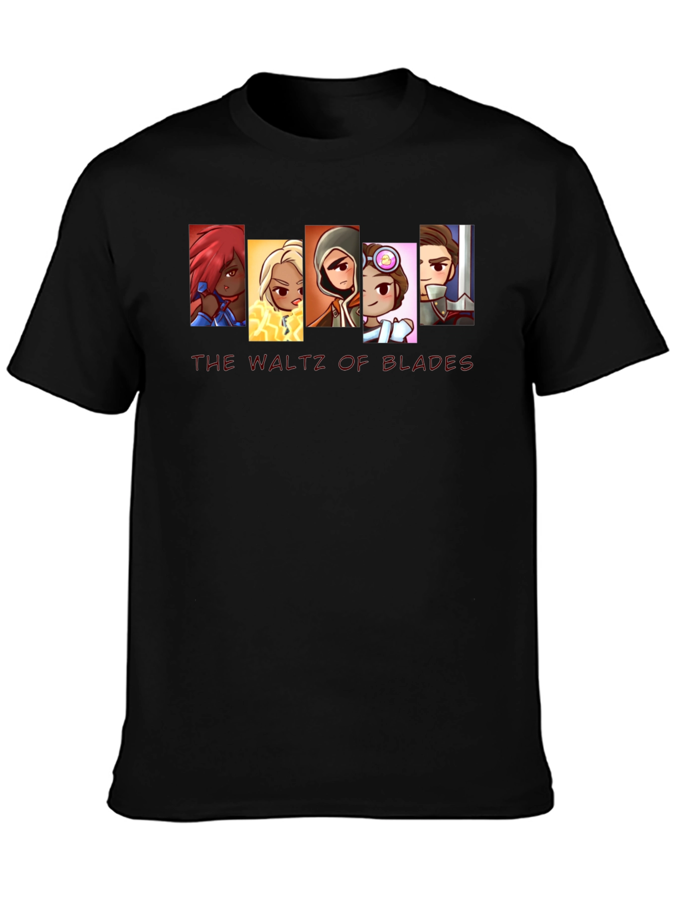 The Waltz of Blades Graphic Tee - Black