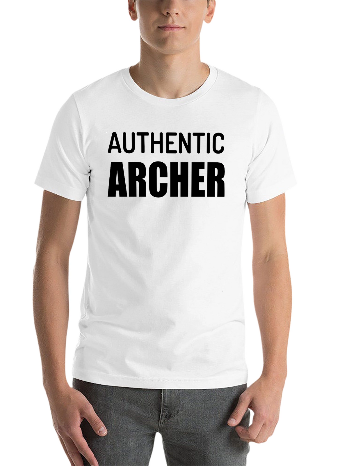 Authentic Archer Black T-Shirt