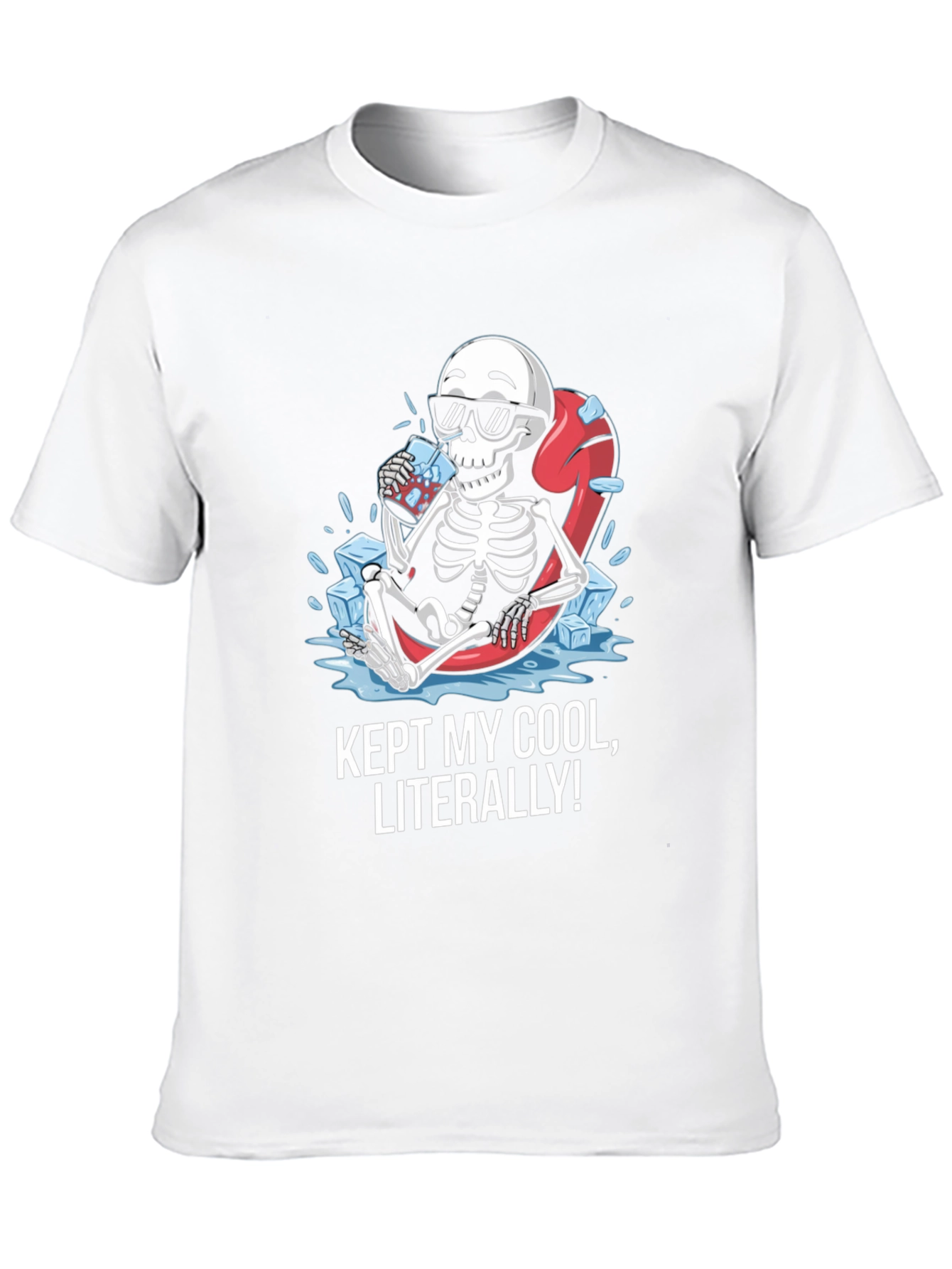 Cool Skeleton Graphic T-Shirt