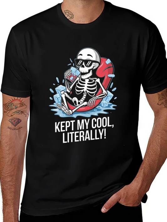 Cool Skeleton Graphic T-Shirt