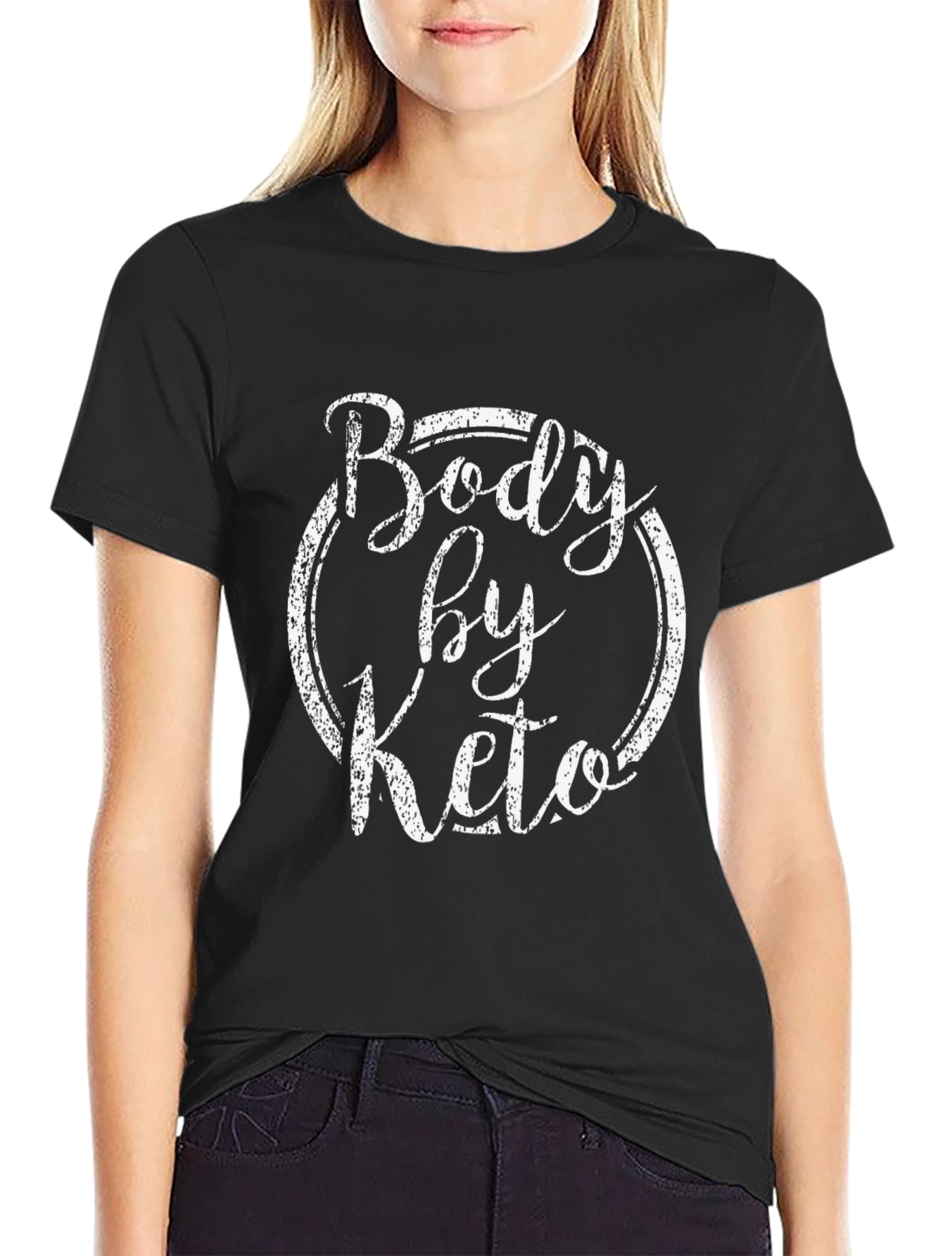 Body By Keto Black T-Shirt