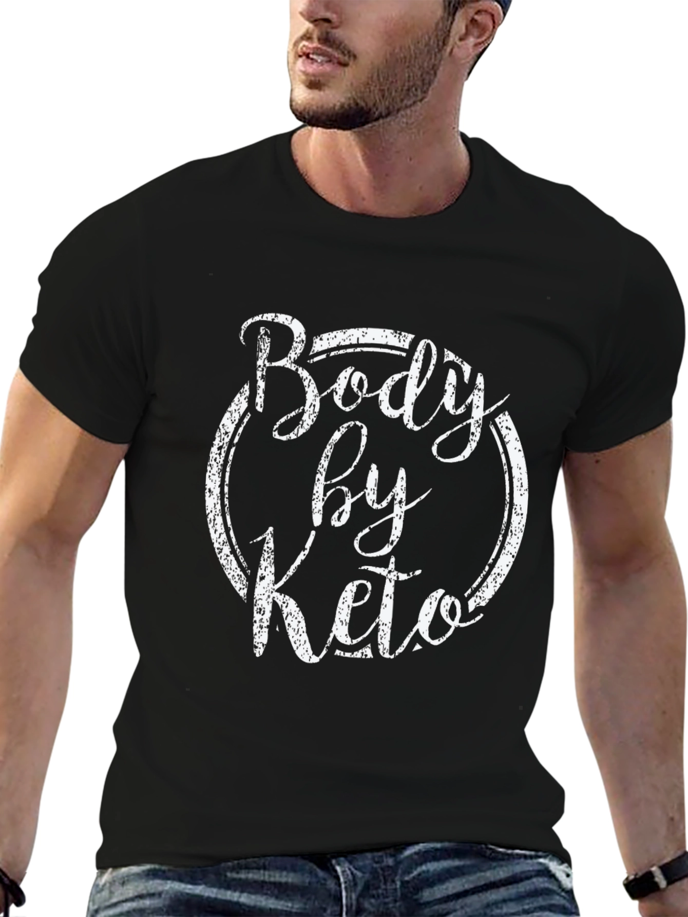Body By Keto Black T-Shirt