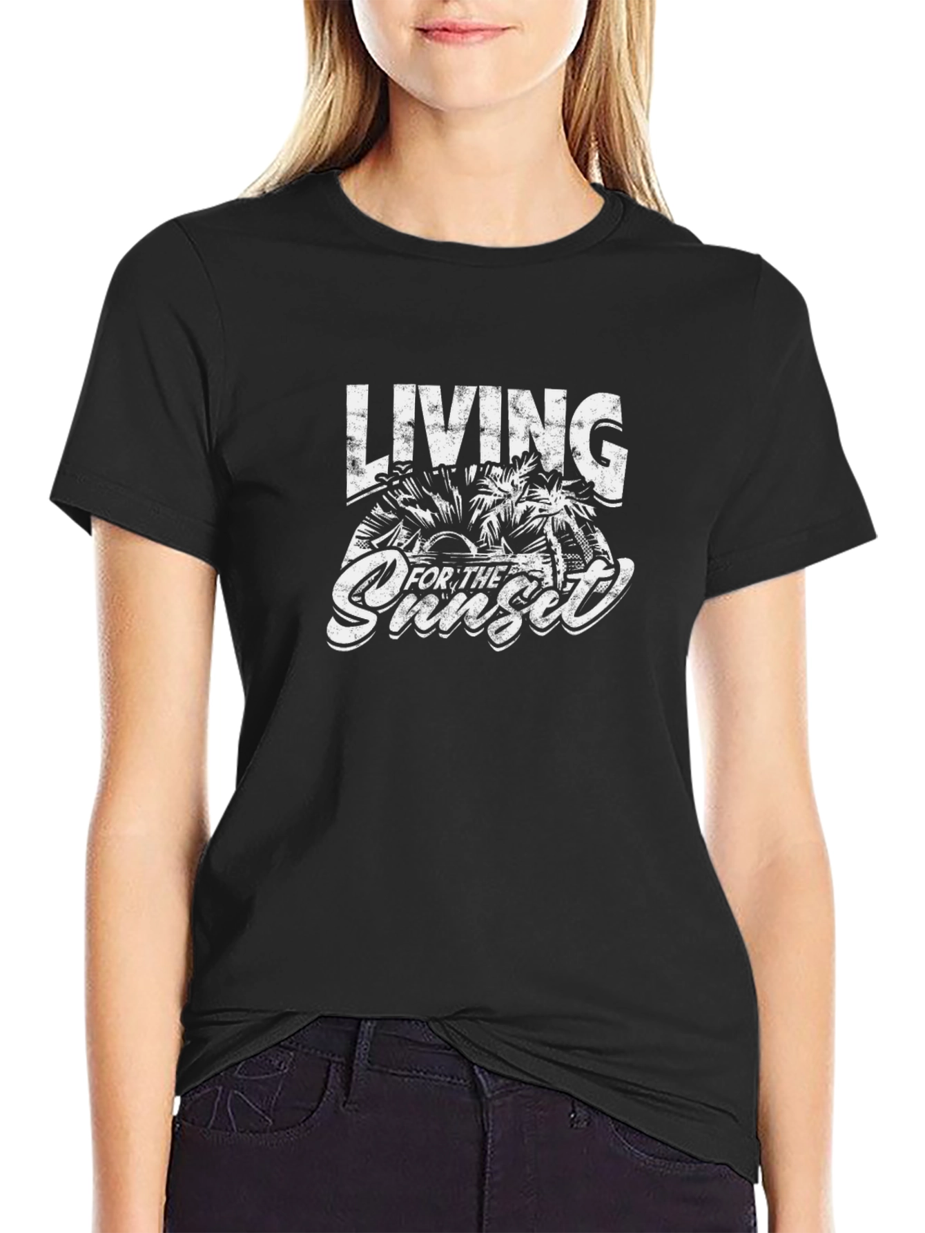 Living for the Sunset Graphic Tee