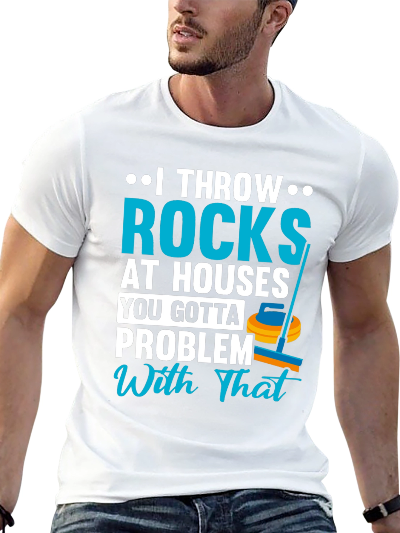 I Throw Rocks at Houses T-Shirt