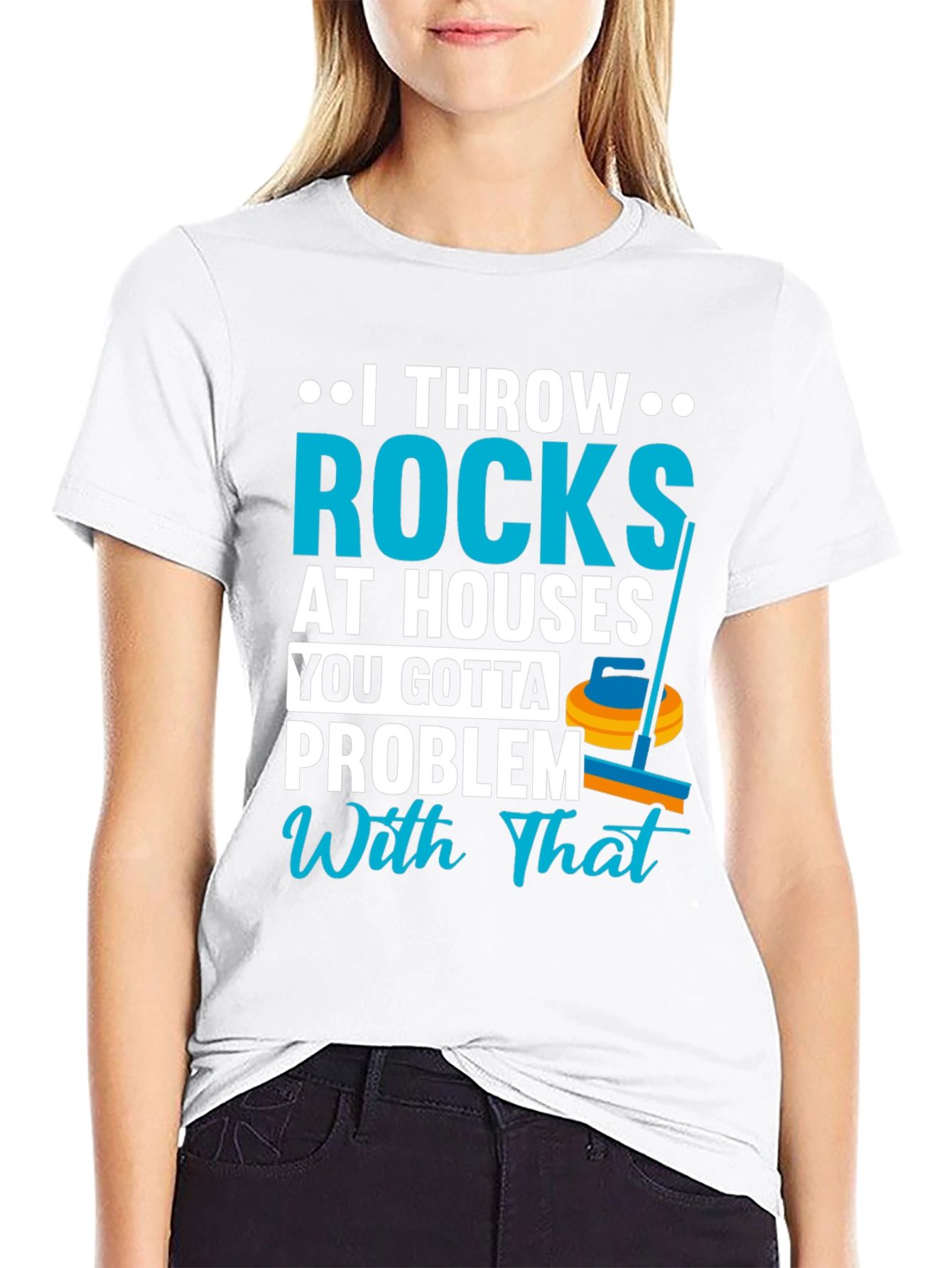 I Throw Rocks at Houses T-Shirt