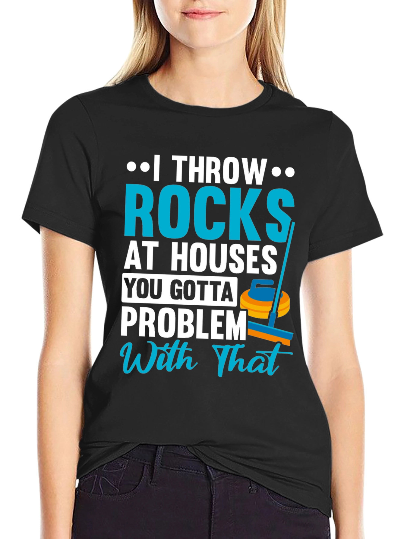 I Throw Rocks at Houses T-Shirt