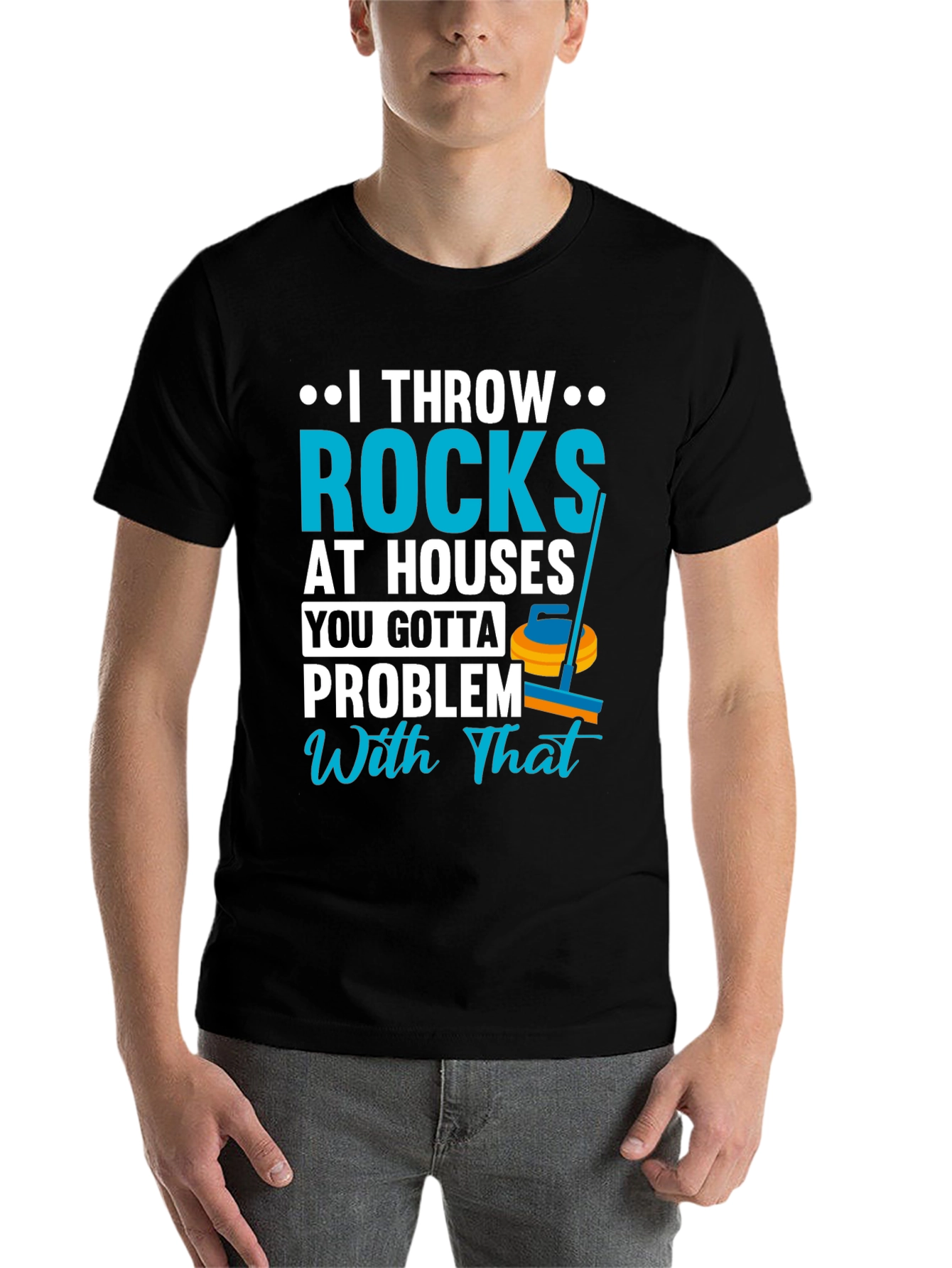 I Throw Rocks at Houses T-Shirt