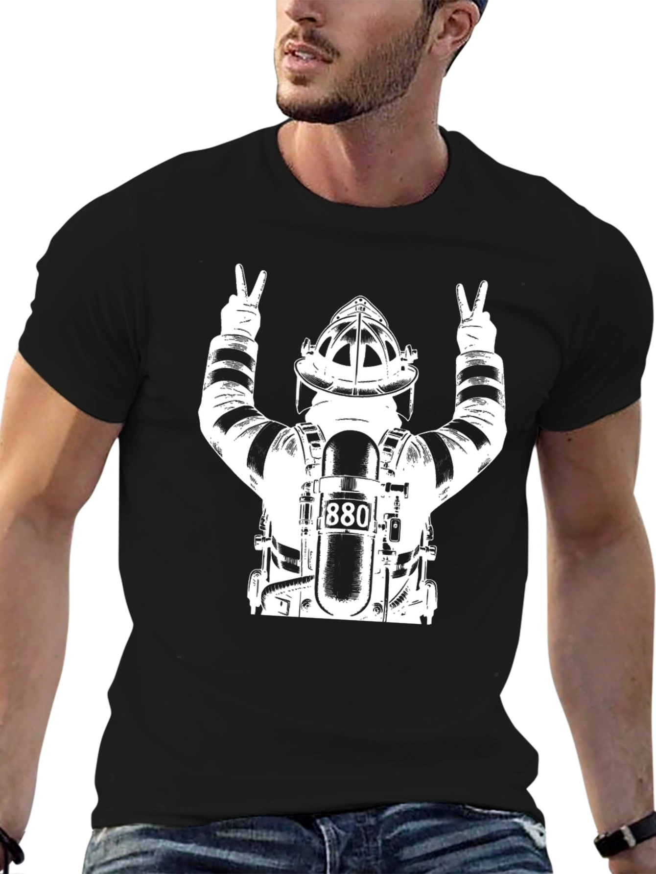 Firefighter 880 Graphic T-Shirt