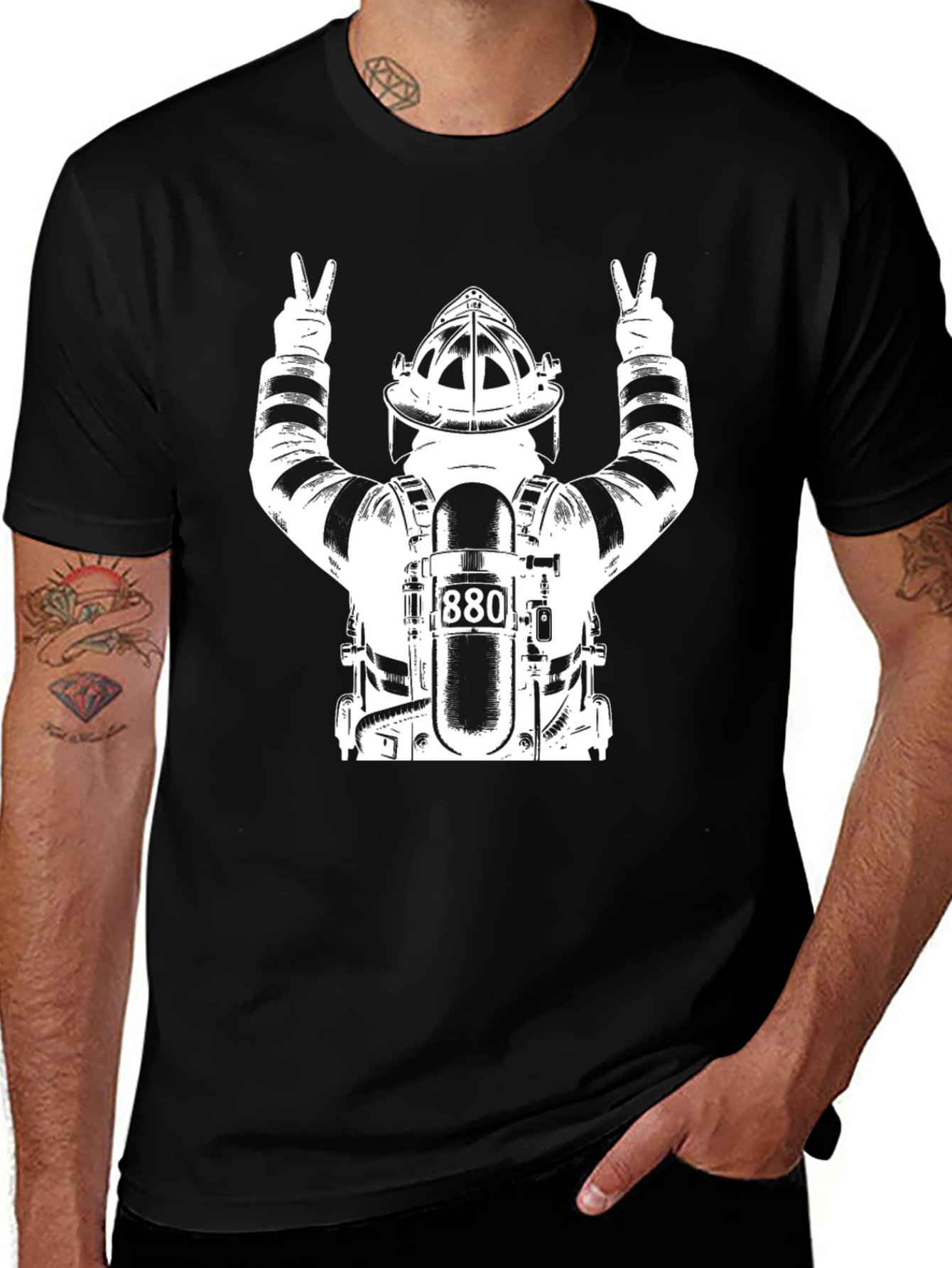 Firefighter 880 Graphic T-Shirt