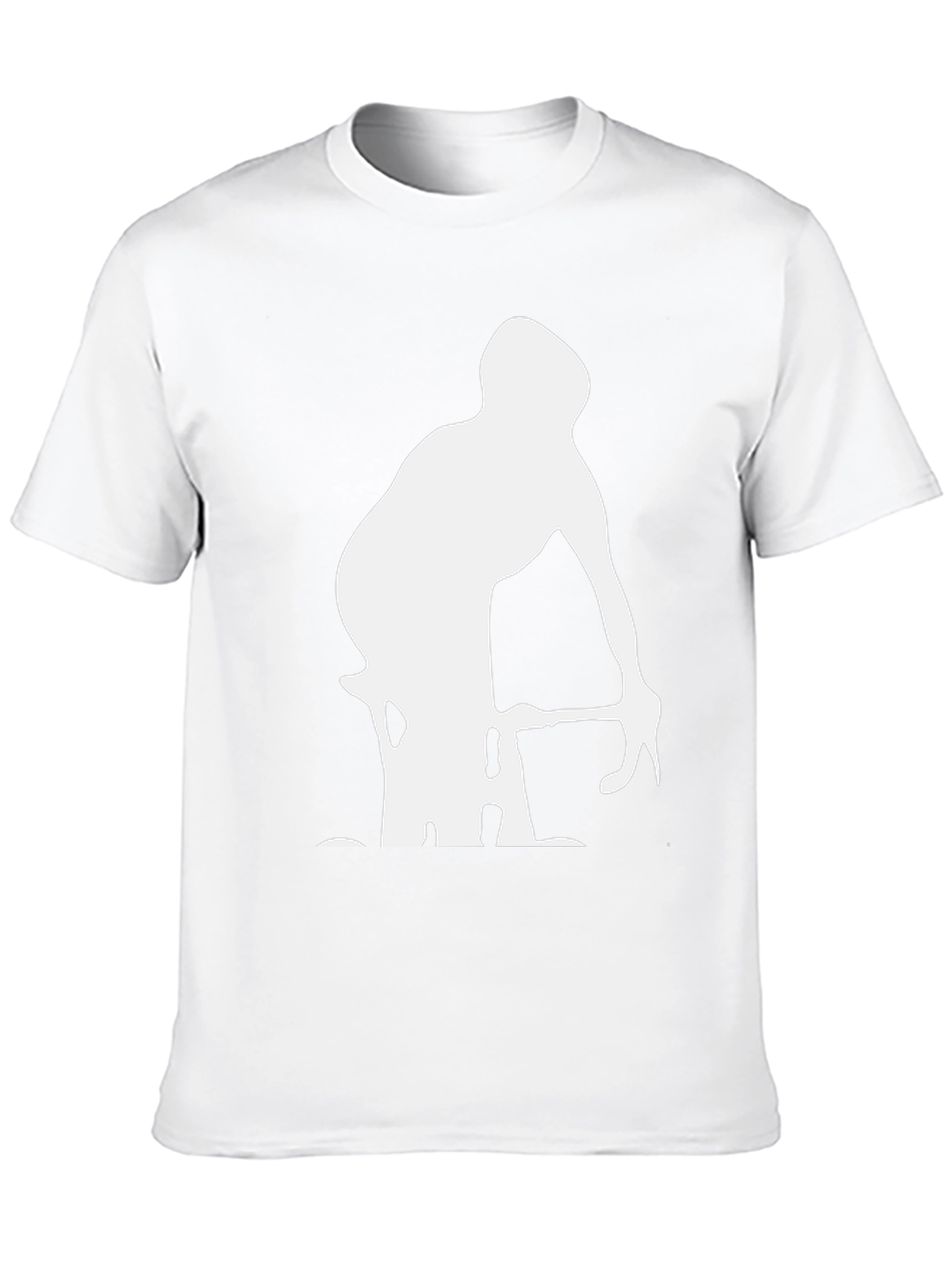 Cyclist Graphic T-Shirt - Black Casual Style