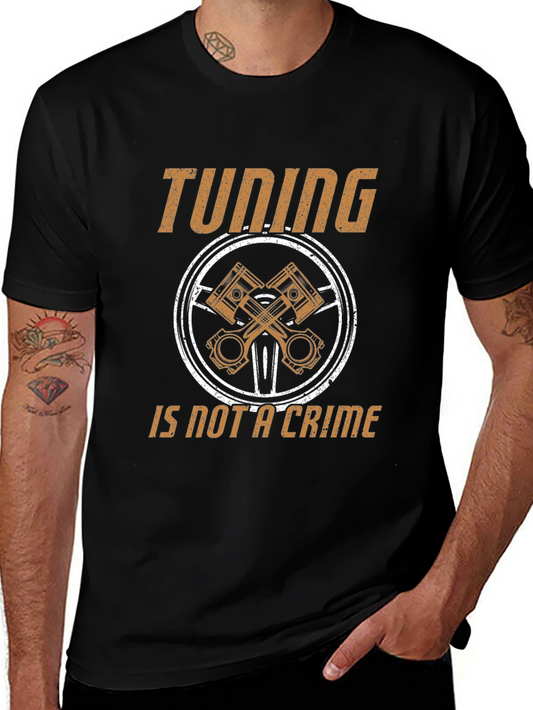 Tuning is Not a Crime Graphic T-Shirt