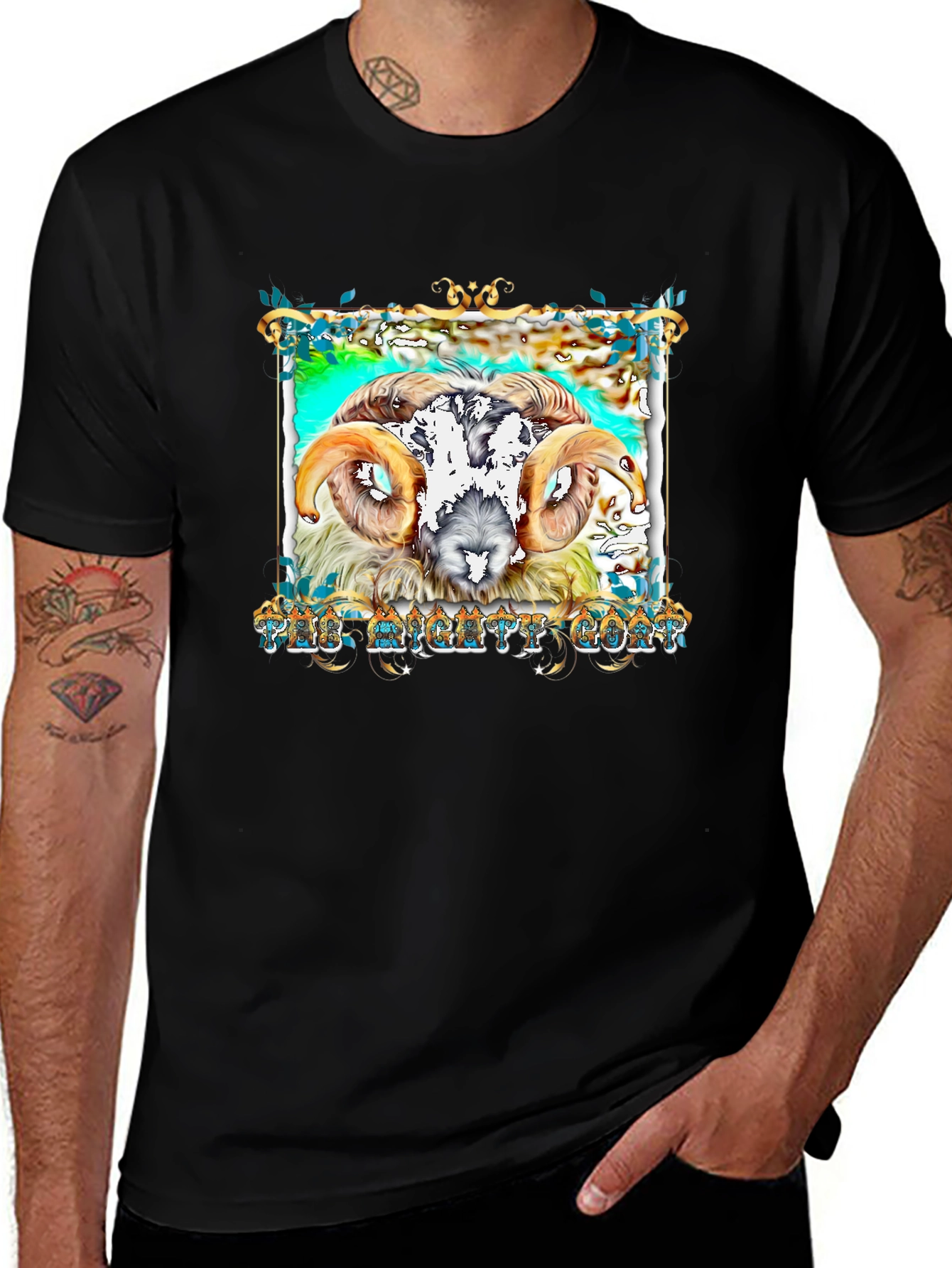 The Mighty Goat Graphic T-Shirt